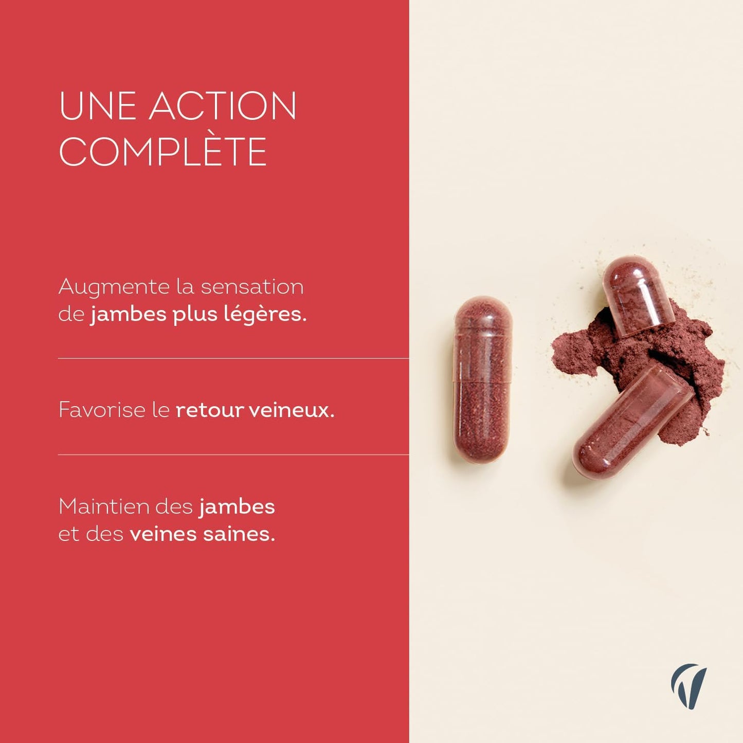 Vitavea Bien-être - Vigne Rouge 300mg - Circulation - 40 jours