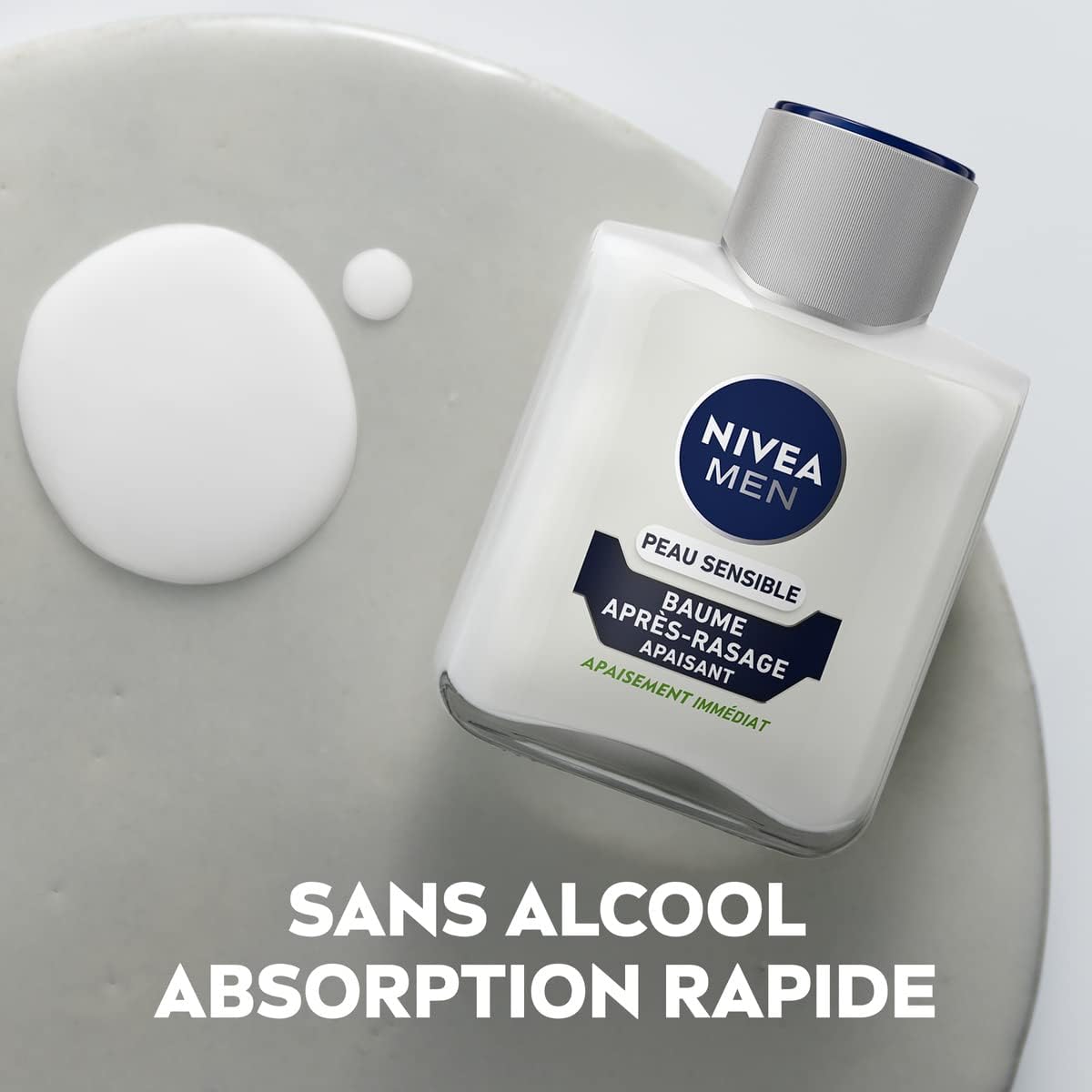 NIVEA MEN Sensitive - Baume Après-Rasage Peaux Sensibles - 100 ml