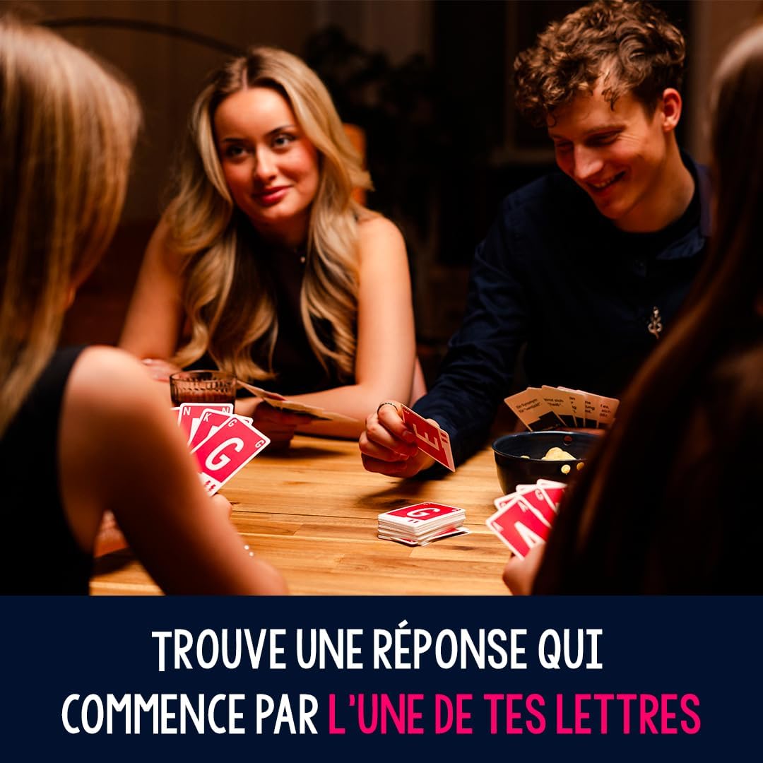 ATM Gaming Speed Bac - Jeu de société Adulte - Rapide et délirant - 2 à 7 Joueurs - Jeu d'ambiance - Jeu de Voyage