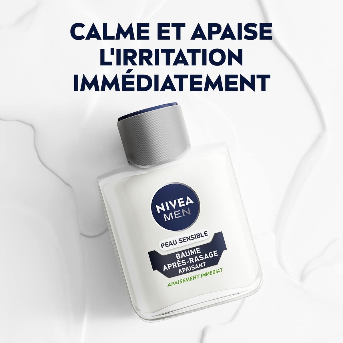 NIVEA MEN Sensitive - Baume Après-Rasage Peaux Sensibles - 100 ml