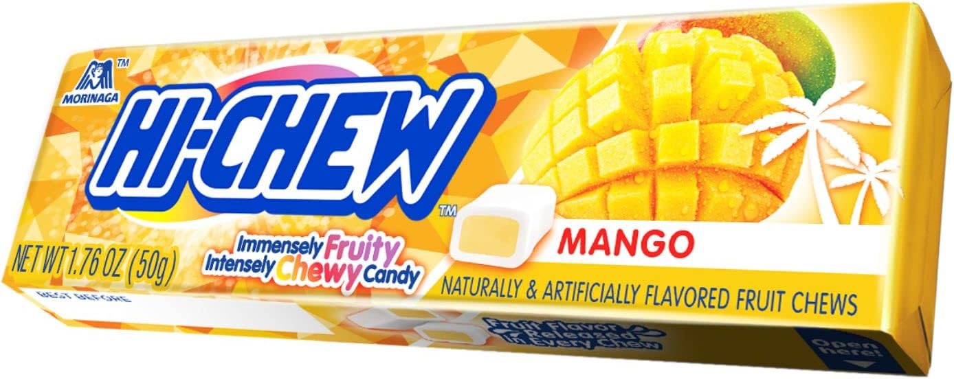 HI-CHEW Bonbons à Mâcher Saveur Mangue 15 X 50 g