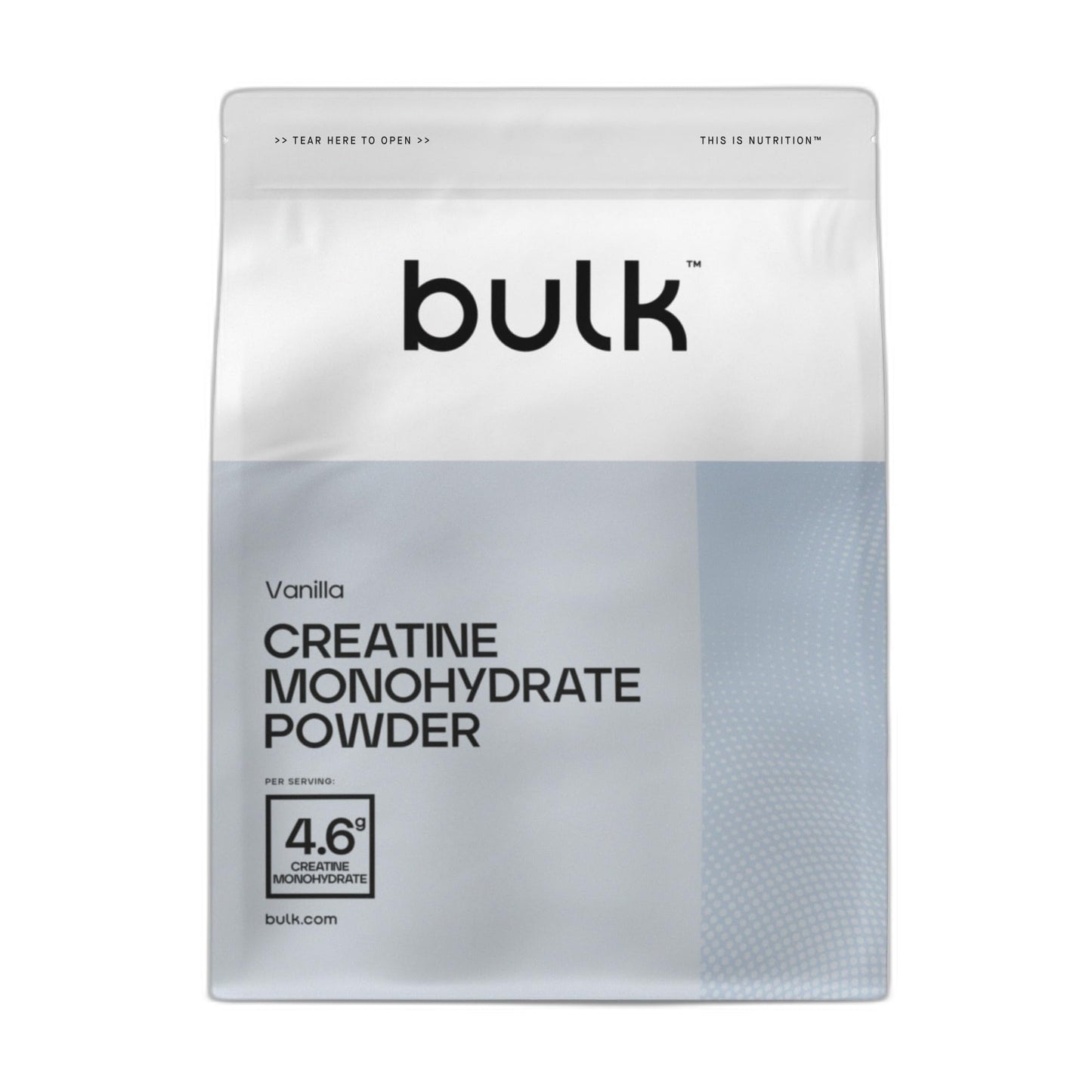 Bulk Créatine Monohydrate Poudre, Non aromatisé, 250 g