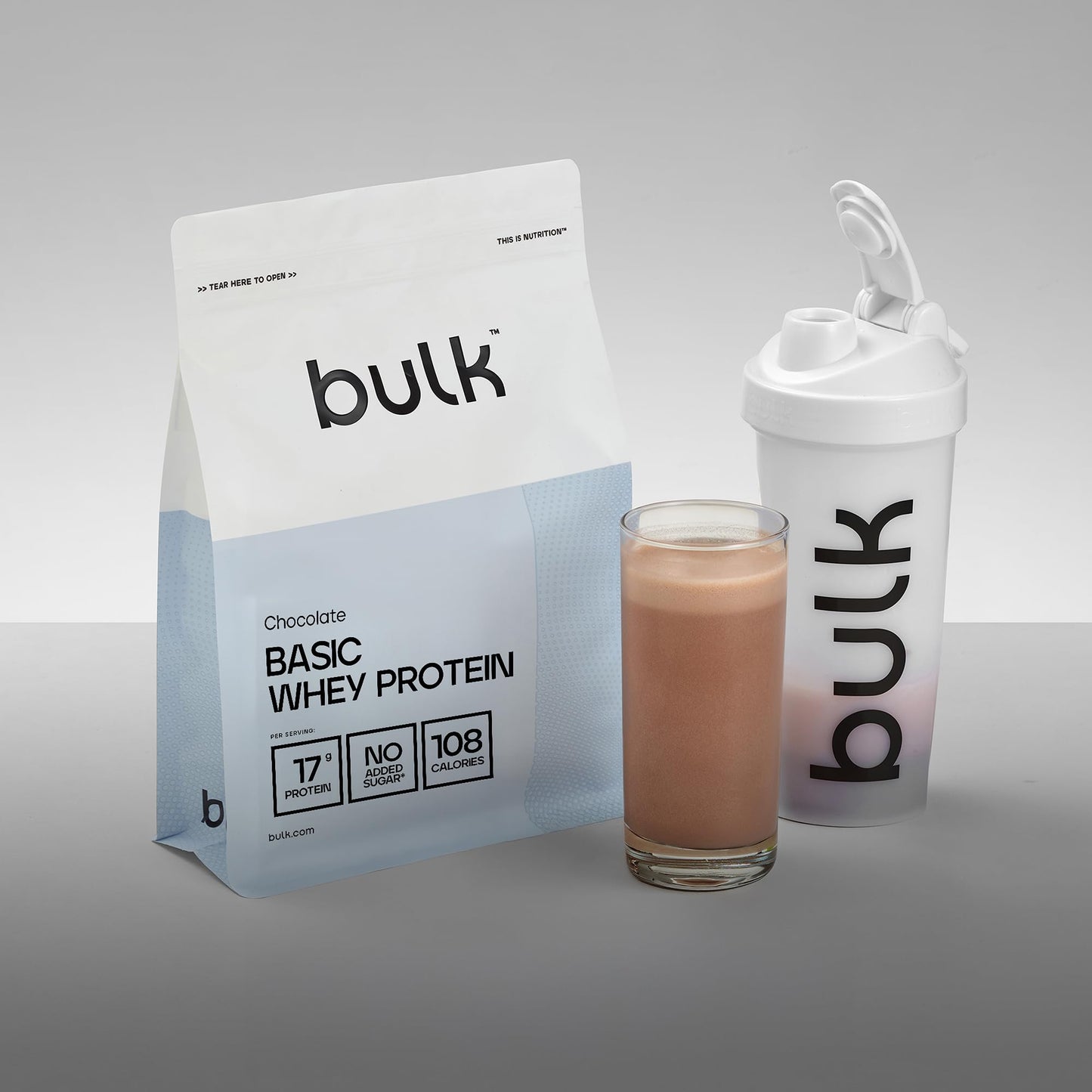 Bulk Basic Protéine en Poudre | Vanille | 1,25kg | 41 Portions | Jusqu’à 18g de Protéines Portion | Faible en Sucres | Formule à Absorption Rapide | Prise de Masse Musculaire et la Récupération