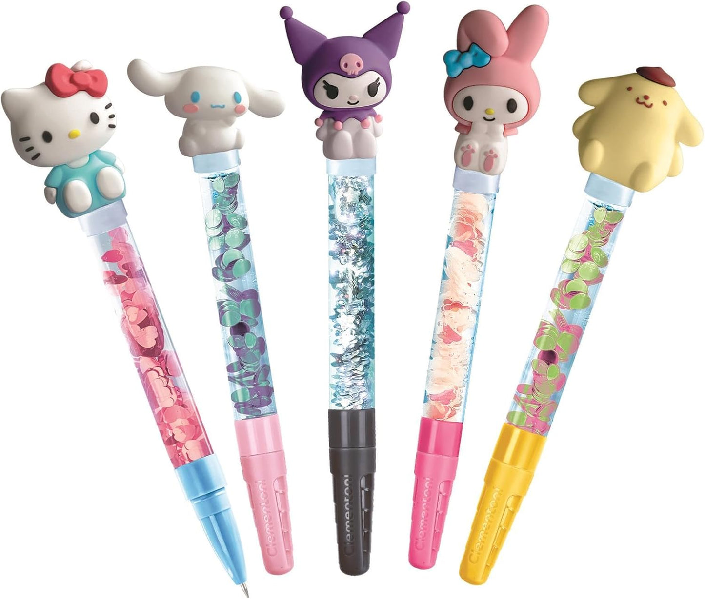 Atelier Hello Kitty 5 Stylos Figurines Décorations et Stickers Dès 6 Ans
