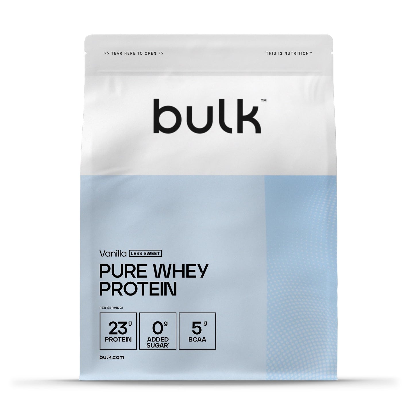 Bulk Pure Whey Protéine en Poudre, Nature, 1kg