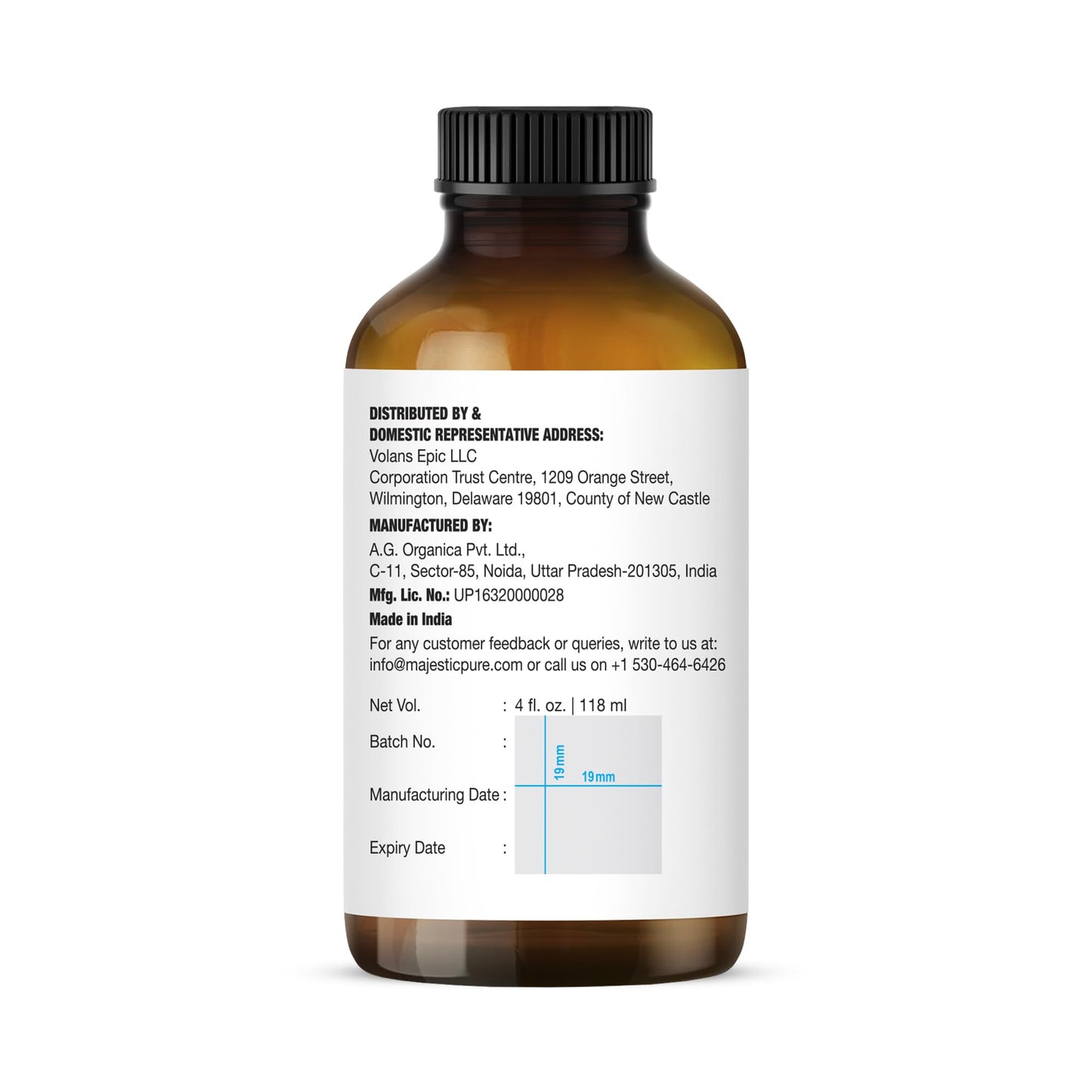 Majestic Pure Huile Essentielle Tea Tree (Arbre à Thé), 118ml