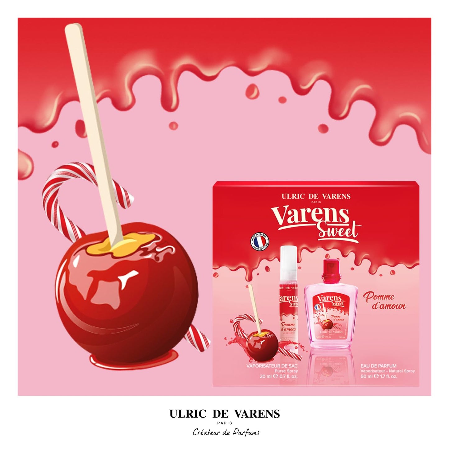 ULRIC DE VARENS - Eau de Parfum Varens - Parfum Femme - Vaporisateur - Made in France - 50 ml