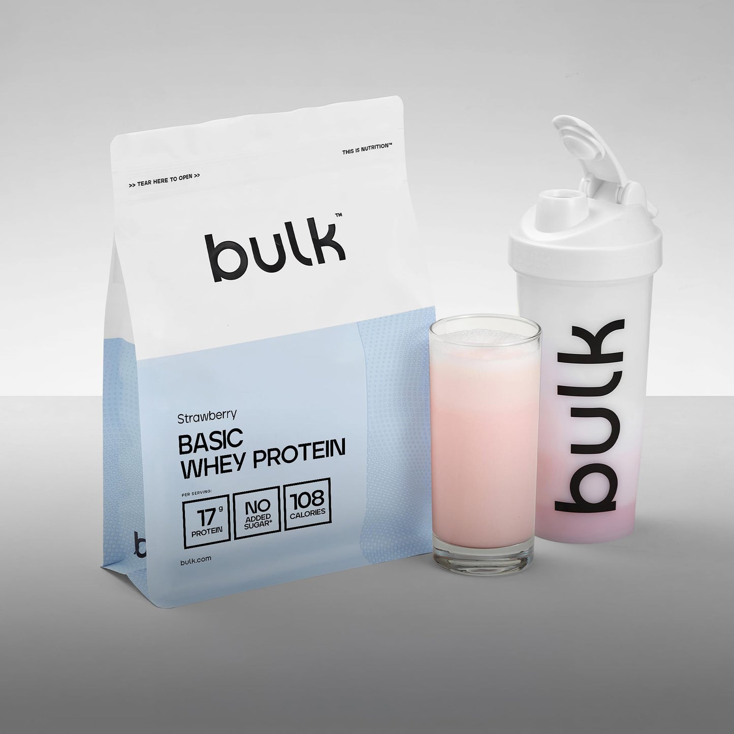 Bulk Basic Protéine en Poudre | Vanille | 1,25kg | 41 Portions | Jusqu’à 18g de Protéines Portion | Faible en Sucres | Formule à Absorption Rapide | Prise de Masse Musculaire et la Récupération