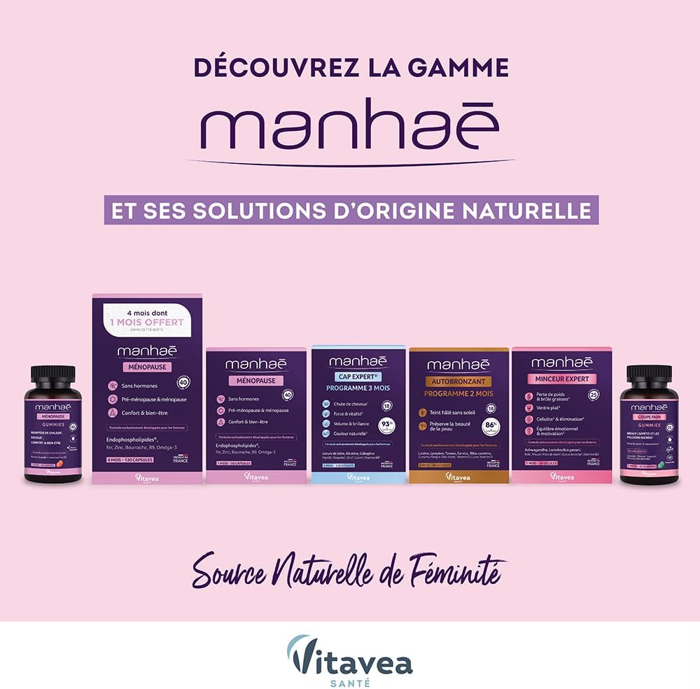 Vitavea Santé - Manhaé Draineur Expert - Bardane Pissenlit - Cure 10 jours