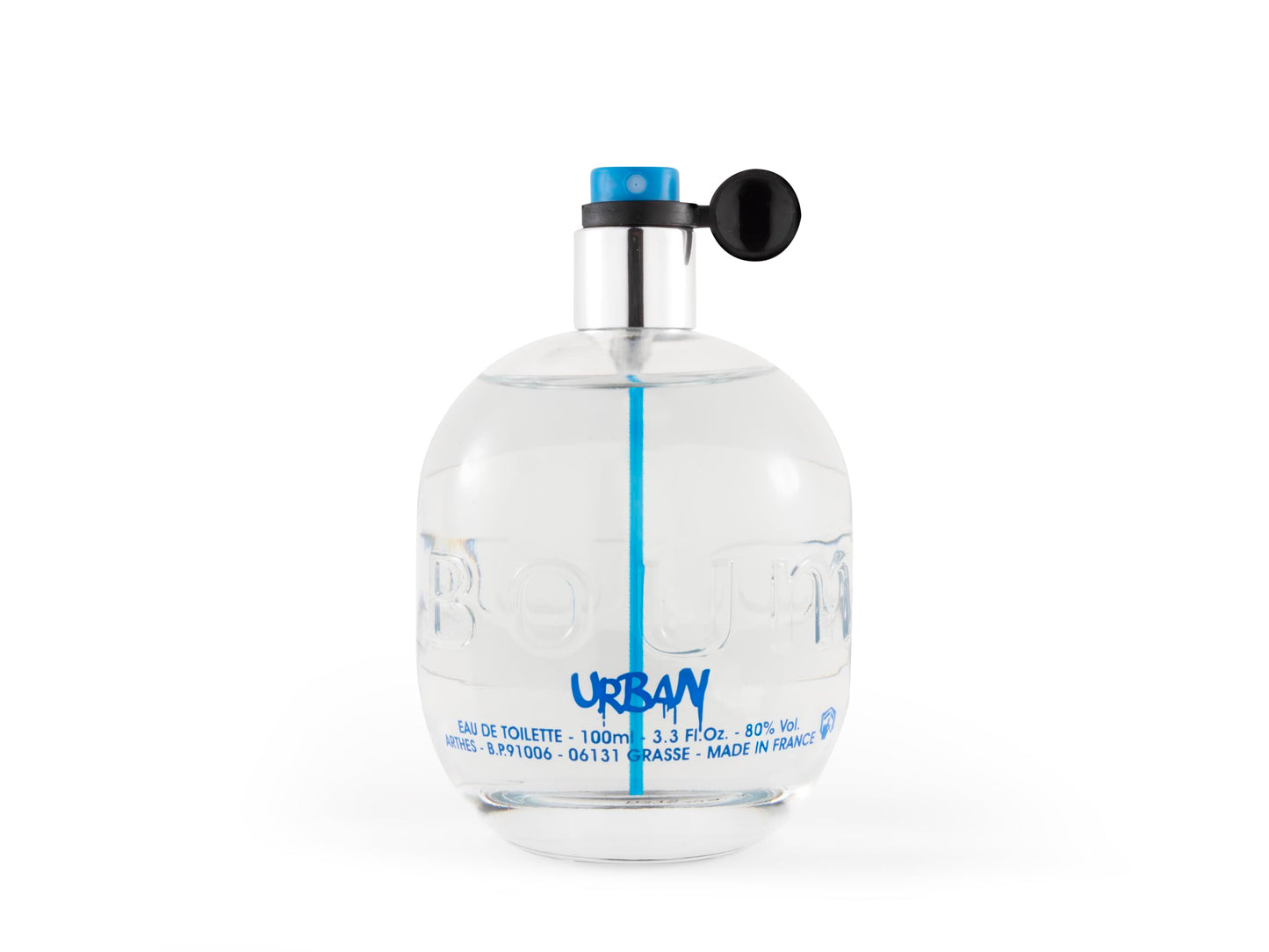 JEANNE ARTHES - Eau de Toilette Homme - Boum Urban - Floral & Fruité - Accords Marins & Patchouli - Fabriqué en France à Grasse - Cadeau homme - 100 ml
