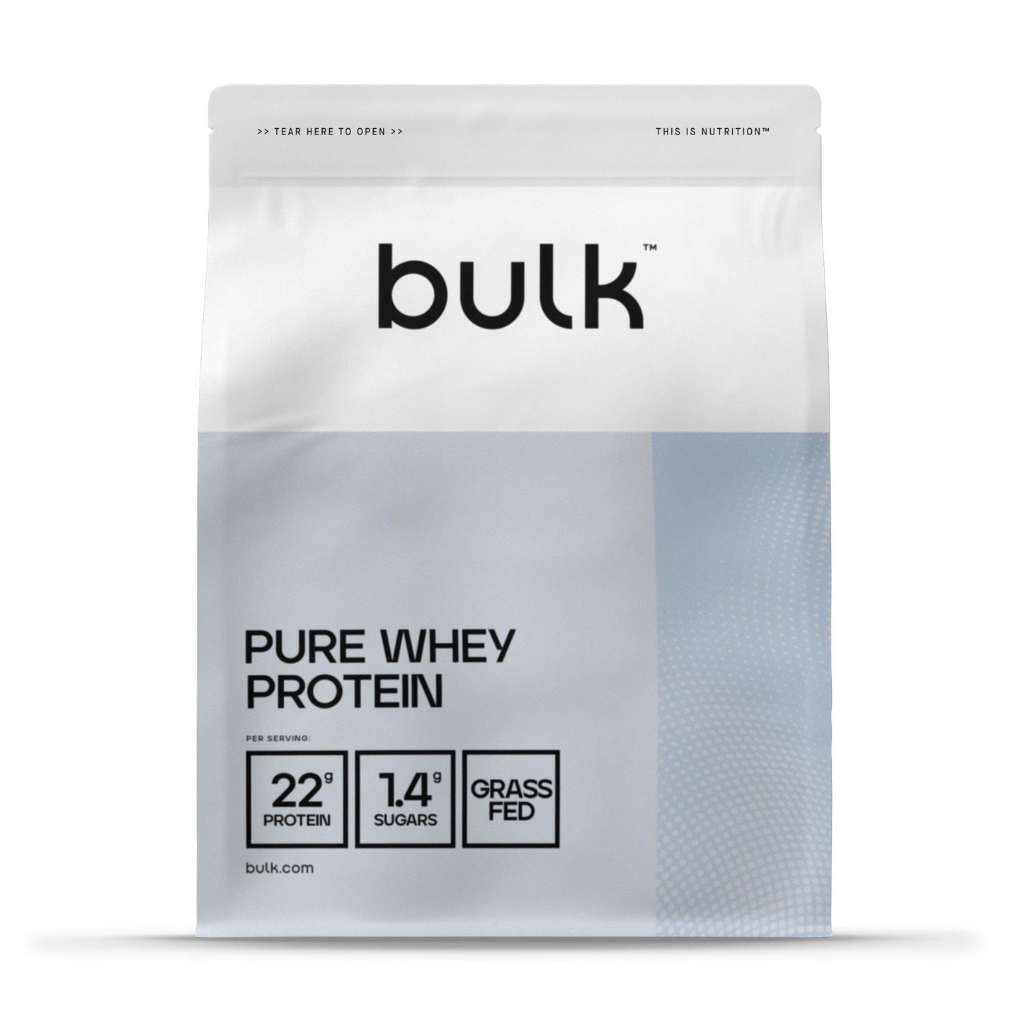 Bulk Pure Whey Protéine en Poudre, Nature, 1kg