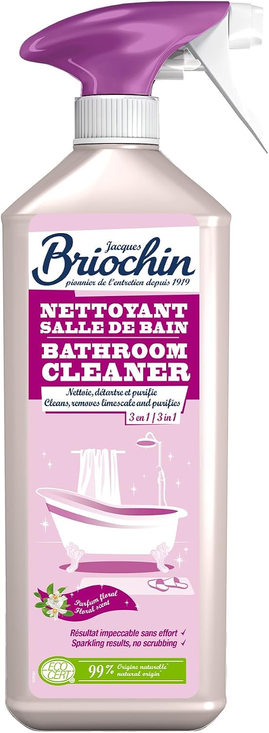 BRIOCHIN Nettoyant salle de bain 3 en 1 parfum floral 1L