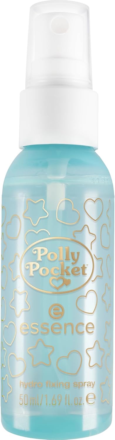 essence Polly Pocket hydro fixing spray spray fixateur, humidifiant/hydratant, fixant, sensation de rosée (50ml)