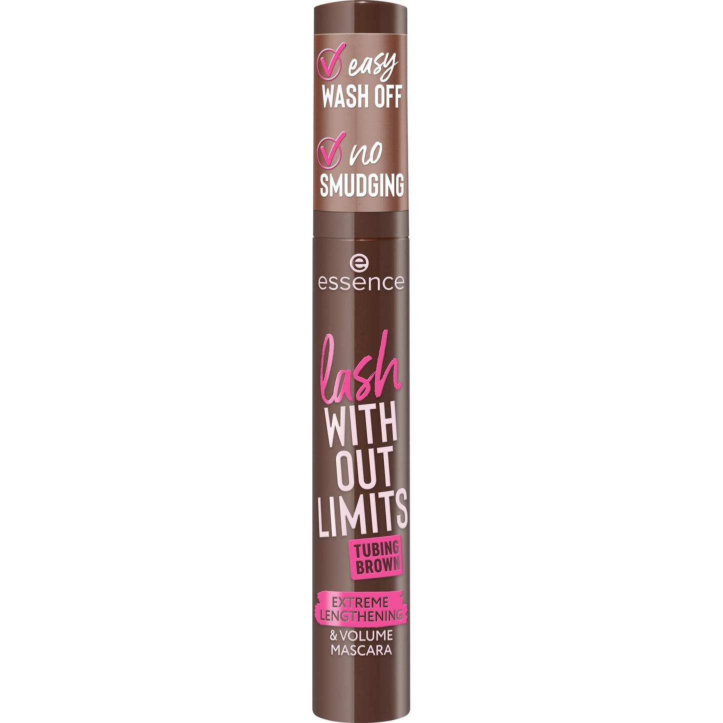 essence lash WITHOUT LIMITS EXTREME LENGTHENING & VOLUME MASCARA, longue durée, augmentant le volume, ultra noir, allongeant (13ml)