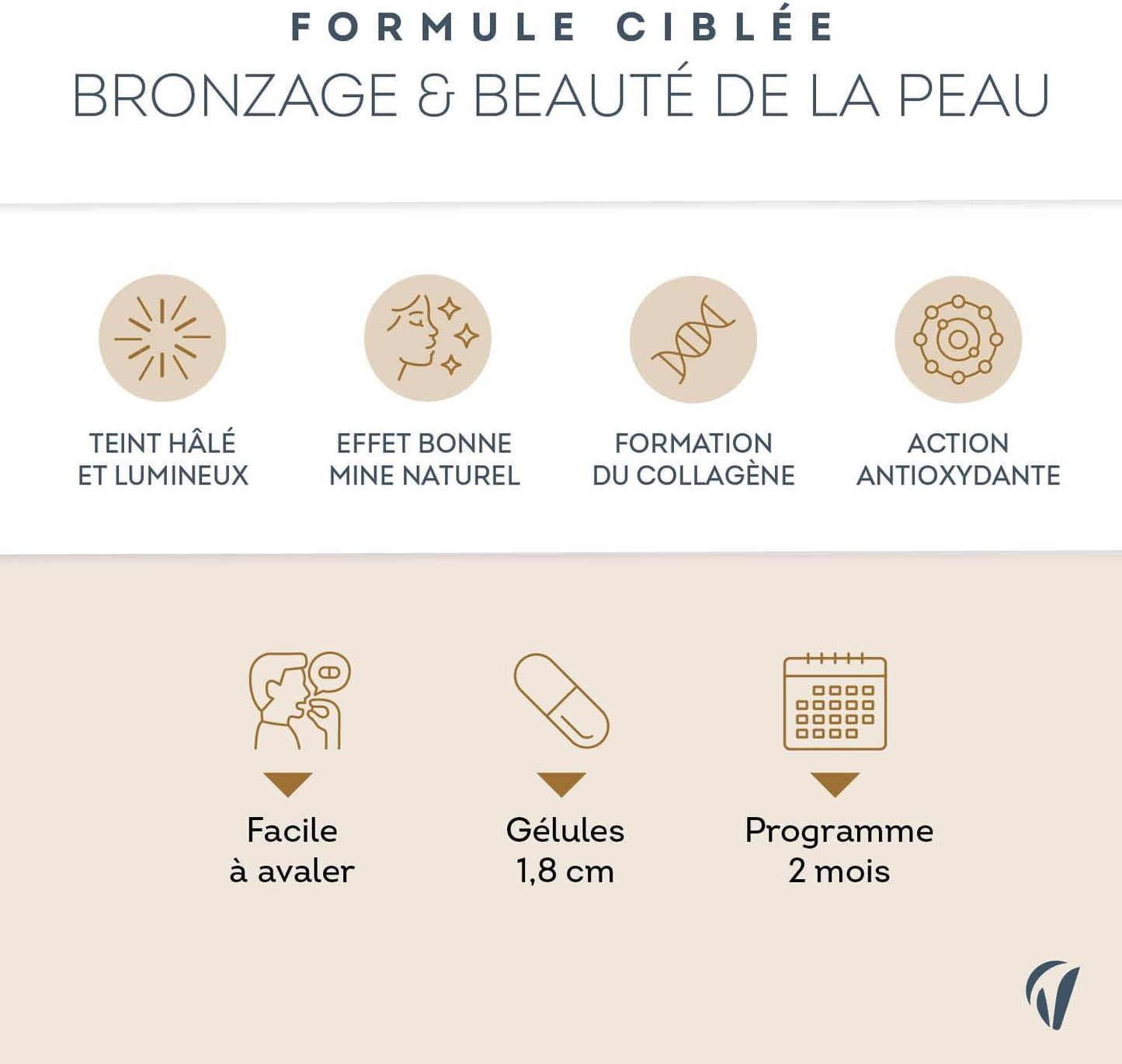 Vitavea Autobronceador 11 Activos - Eficacia 1 Mes - Bronceado Natural, Uniforme -2 Meses - Vitavea