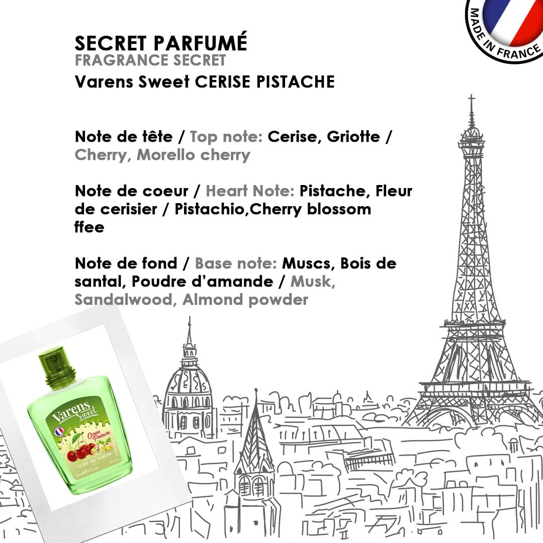 ULRIC DE VARENS - Eau de Parfum Varens - Parfum Femme - Vaporisateur - Made in France - 50 ml