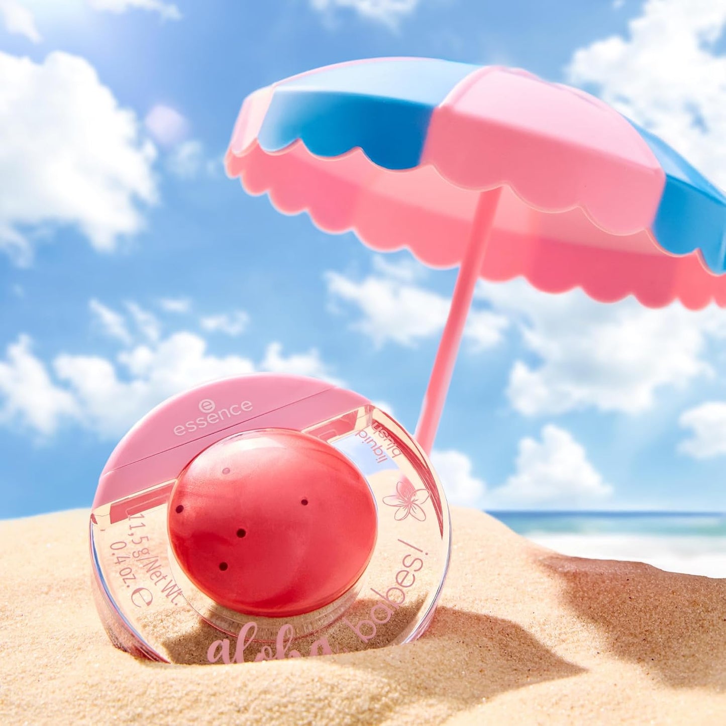 essence aloha, babes! liquid blush, hautement pigmenté, séchage rapide, chatoyant (11.5g)