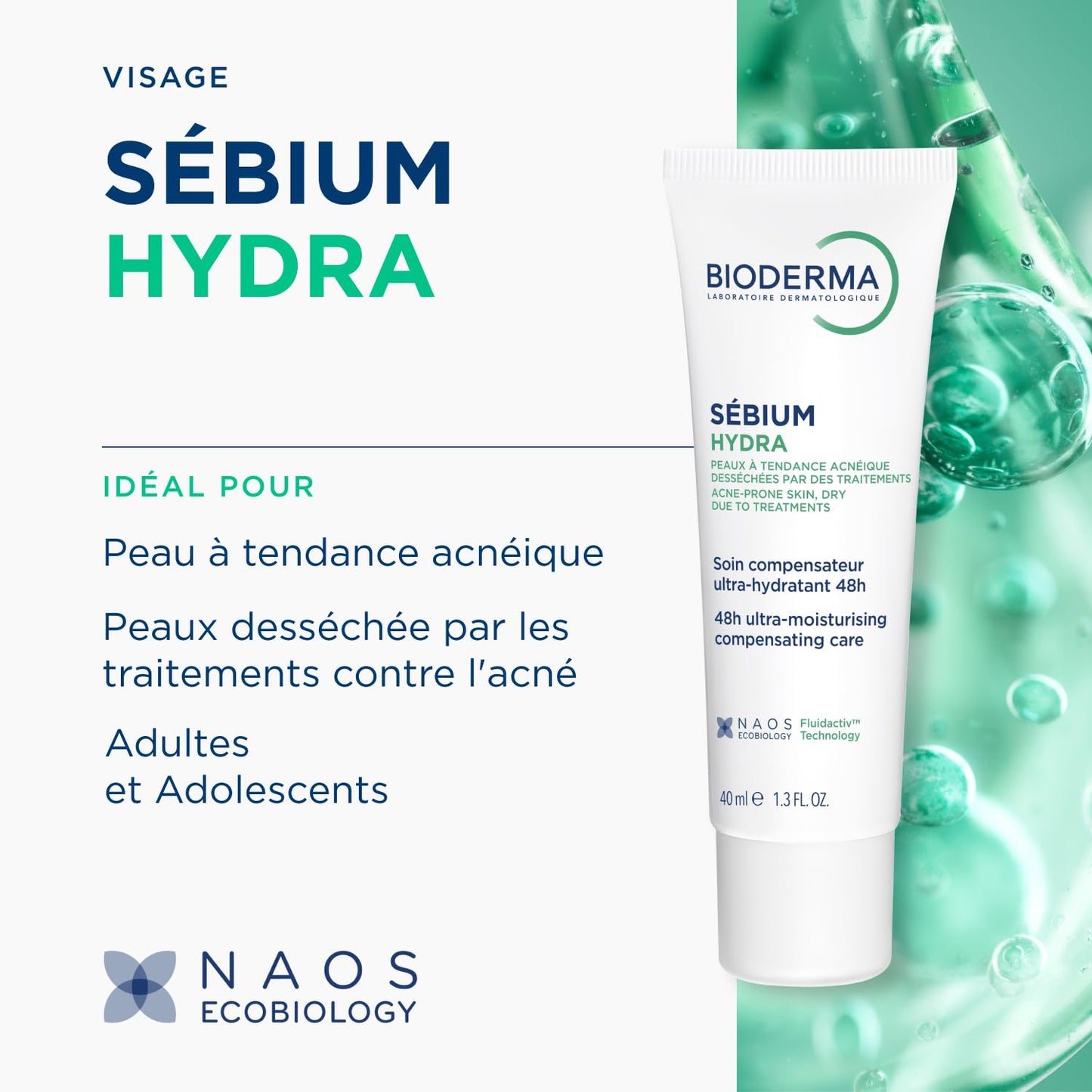 BIODERMA Sébium Mat Control Matifie/Lisse Transformation Durable 30 ml