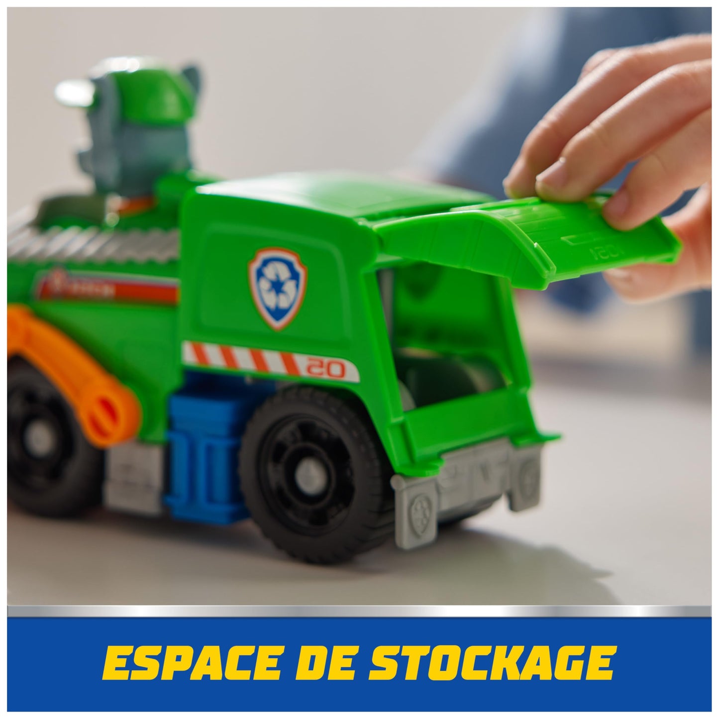 Paw Patrol - Pat Patrouille - Véhicule 15 Cm Et Figurine Liberty