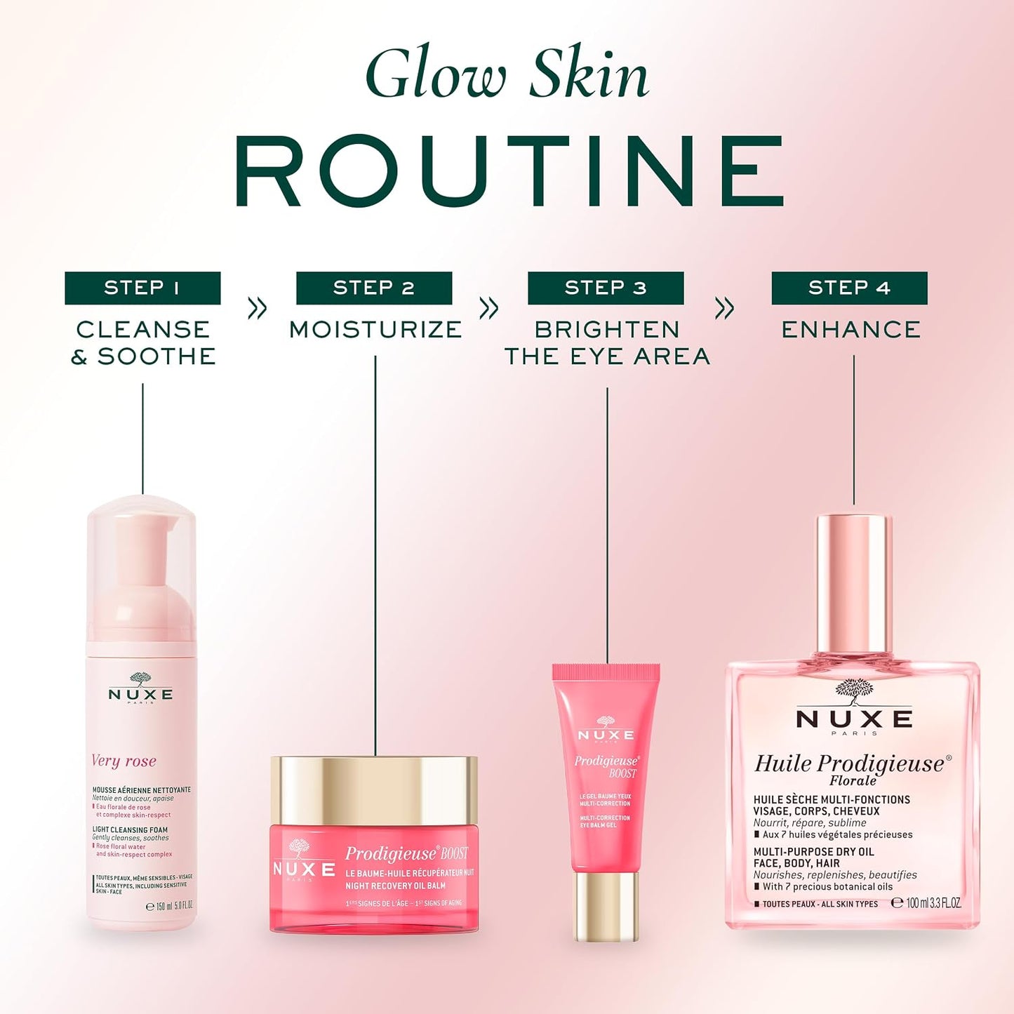 Nuxe crème prodigieuse boost baume-huile récupérateur nuit 50ml