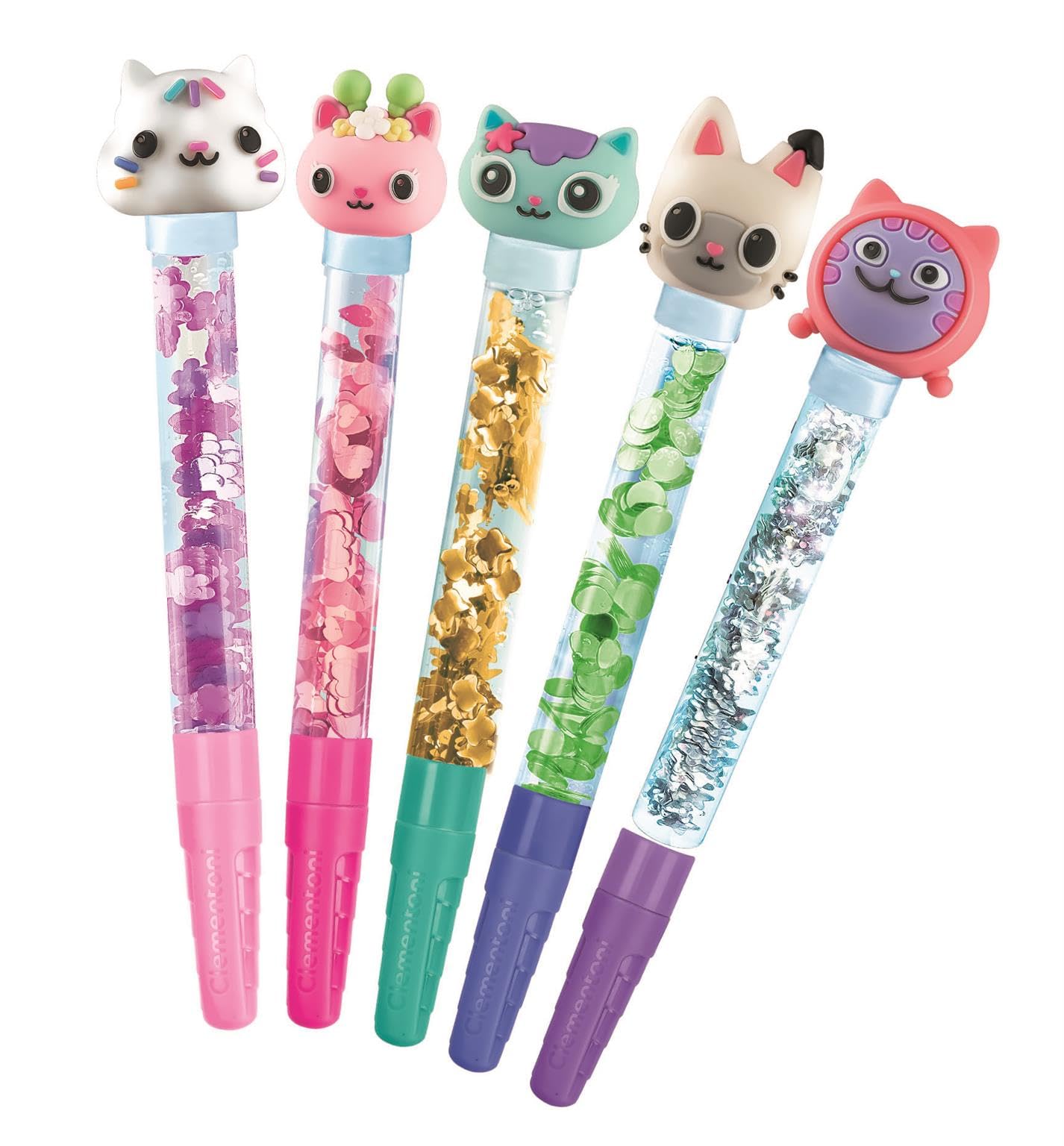 Atelier Hello Kitty 5 Stylos Figurines Décorations et Stickers Dès 6 Ans