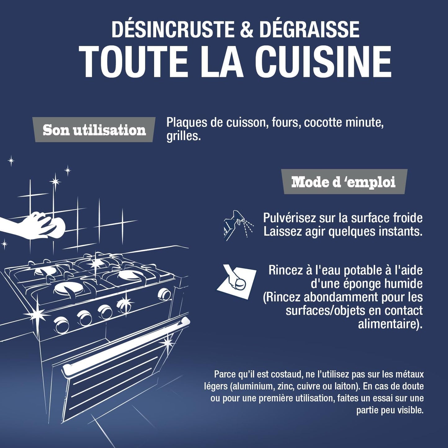BRIOCHIN Super décapant cuisine ultra efficace 1L