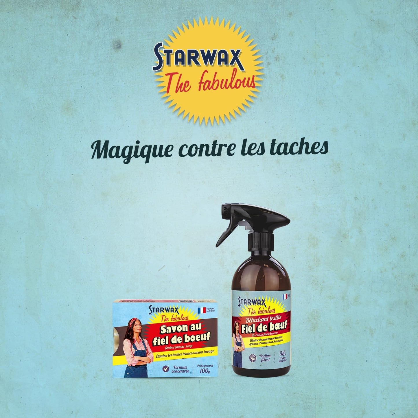 STARWAX FABULOUS Spray détachant fiel de bœuf 500ml