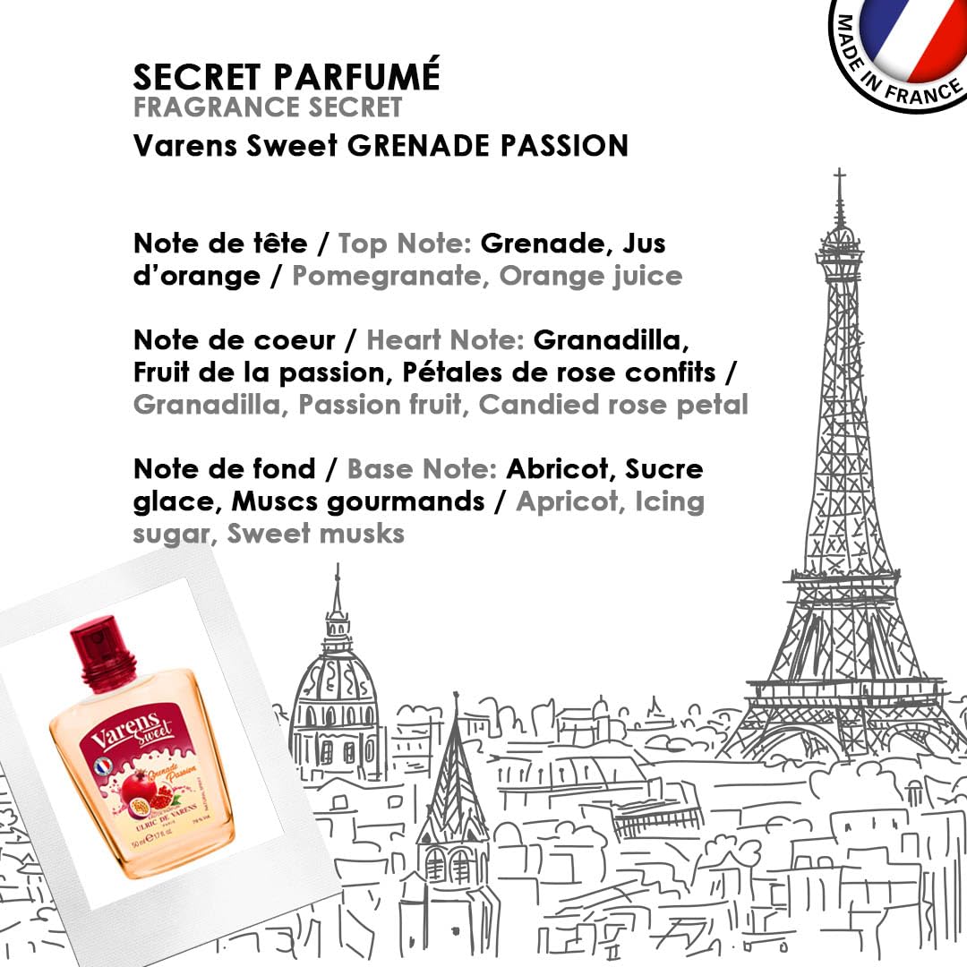 ULRIC DE VARENS - Eau de Parfum Varens - Parfum Femme - Vaporisateur - Made in France - 50 ml