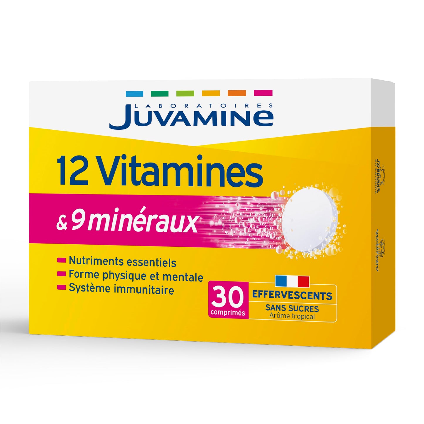 JUVAMINE 21 Vitamines & Minéraux - Fatigue, Énergie & Vitalité - 30 Cpr