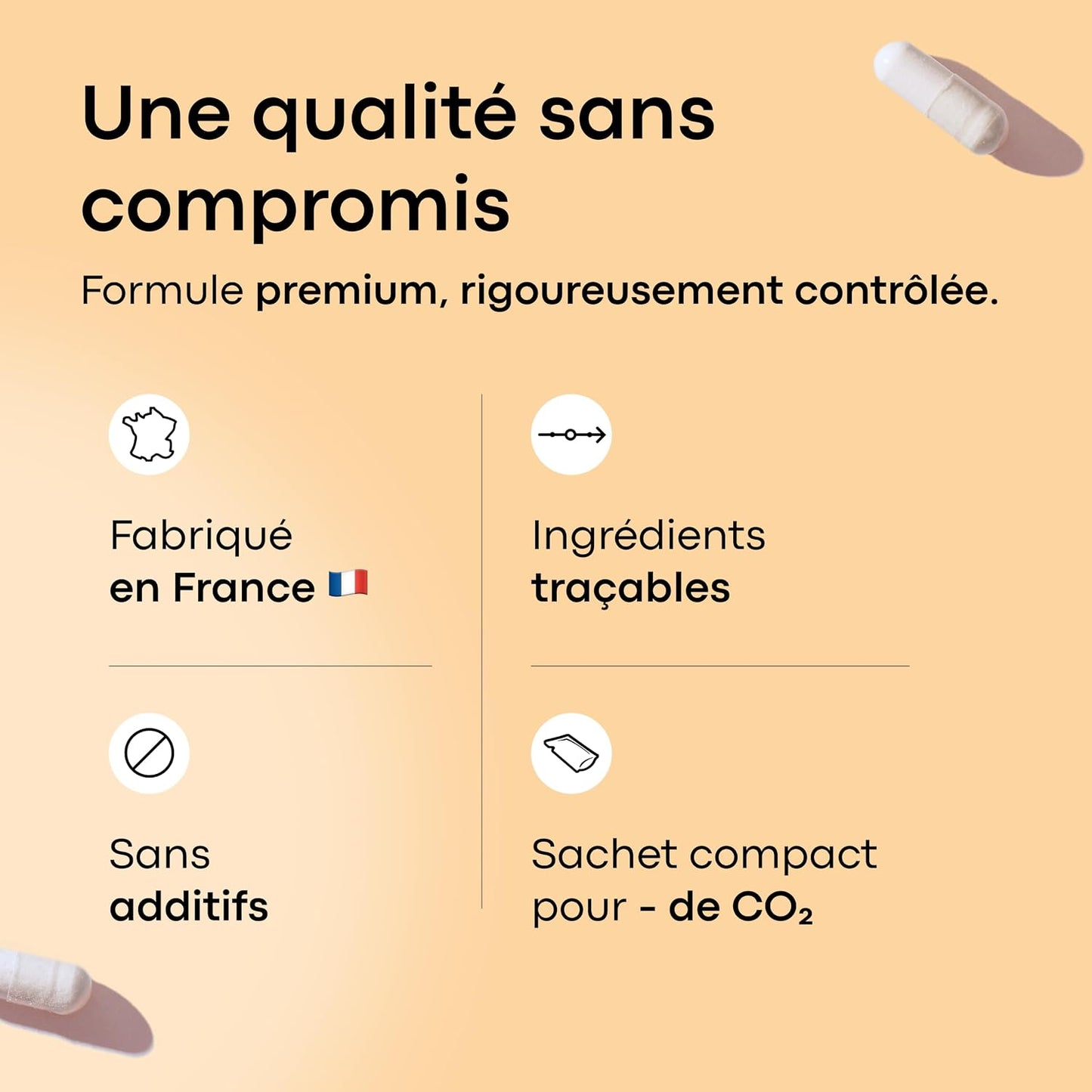 Multivitamines et Minéraux, 15 Nutriments Essentiels, Vitamines A B C D E + Magnésium & Zinc, Immunité & Énergie, 60 gélules Vegan, Cure de 1 mois, Fabriqué en France, Essentials by Novoma