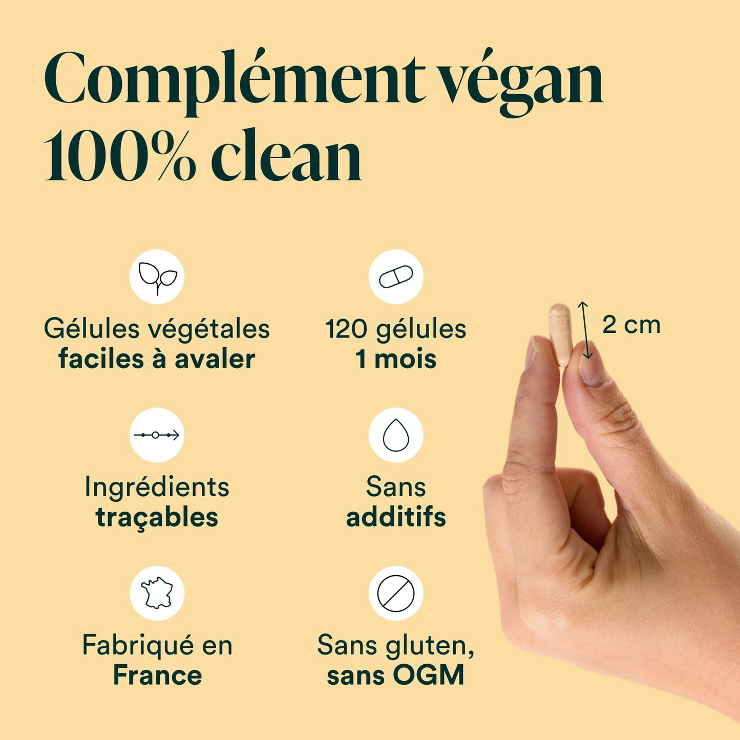 Multivitamines et Minéraux, 15 Nutriments Essentiels, Vitamines A B C D E + Magnésium & Zinc, Immunité & Énergie, 60 gélules Vegan, Cure de 1 mois, Fabriqué en France, Essentials by Novoma