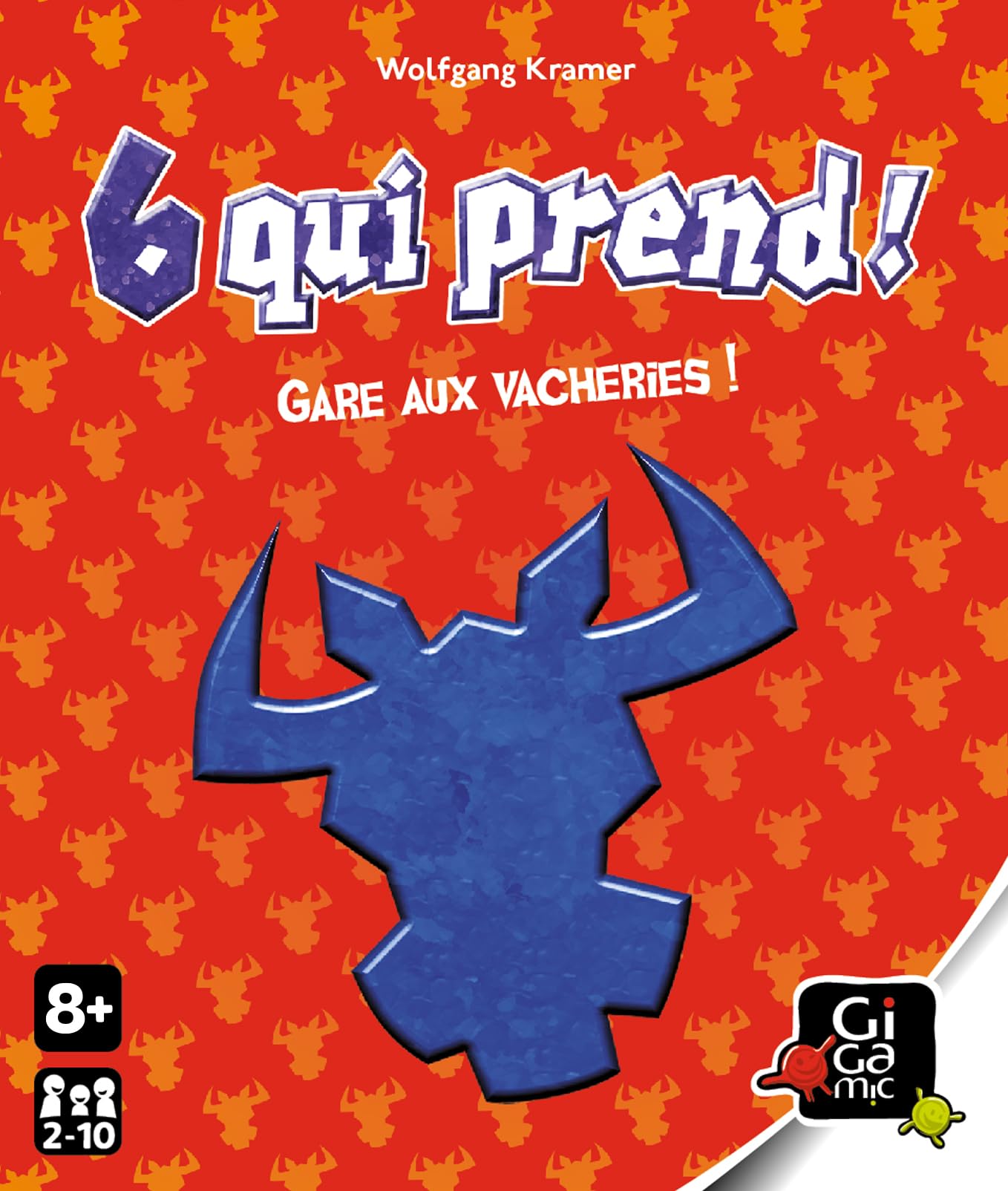 GIGAMIC - 6 Qui Surprend ! - Jeux de société - Jeux de cartes dès 10 ans - Jeu d'ambiance pour enfant, famille et amis - 28 Cartes Spéciales - De 2 à 10 joueurs - 45 Min - Version Française - AMZIX