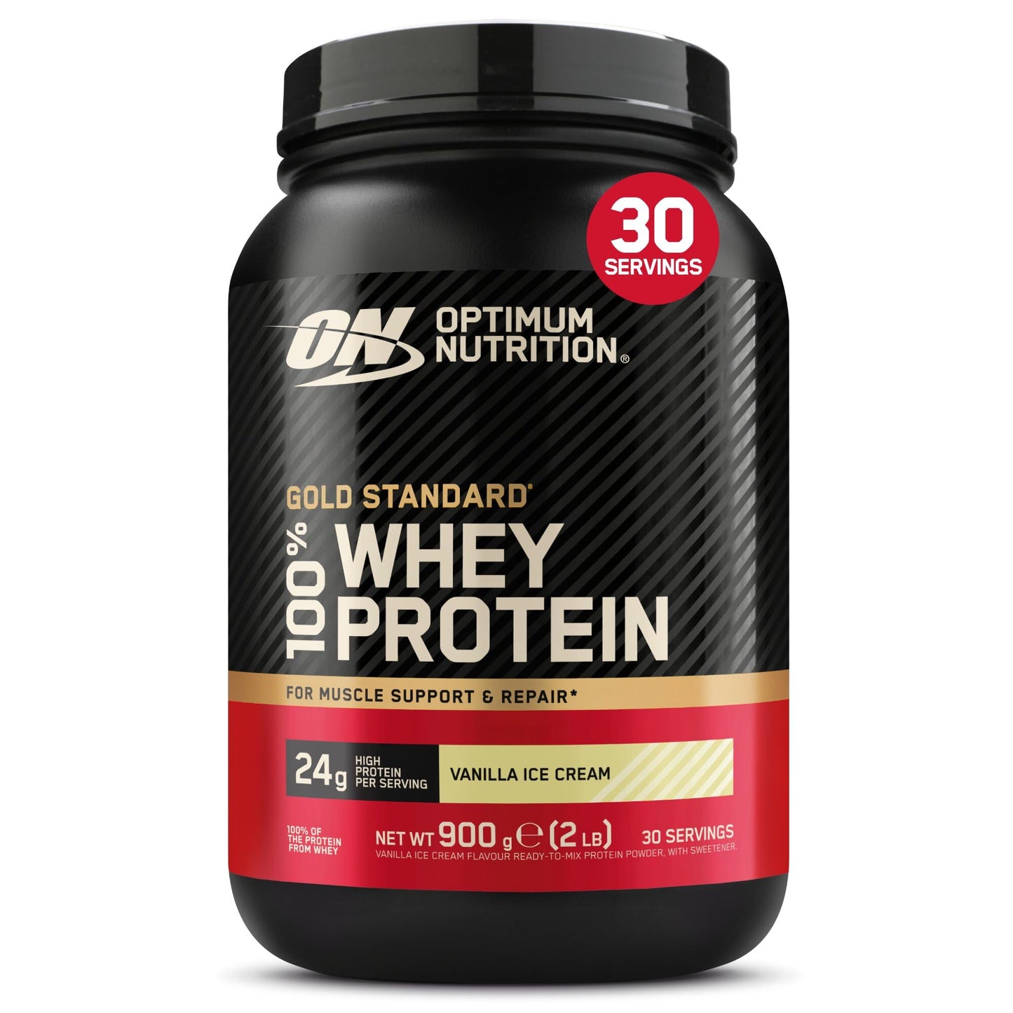 Optimum Nutrition Gold Standard 100% Whey Protéine en Poudre, 896 g