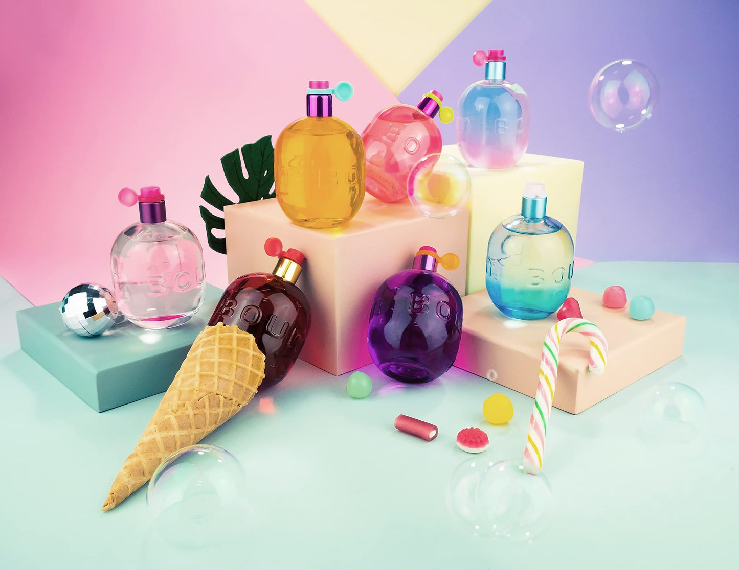 JEANNE ARTHES - Eau de Parfum Femme Boum Savon - Floral & Frais - Rose et Jasmin - Fabriqué en France à Grasse - Cadeau Femme - Flacon Vaporisateur 100 ml
