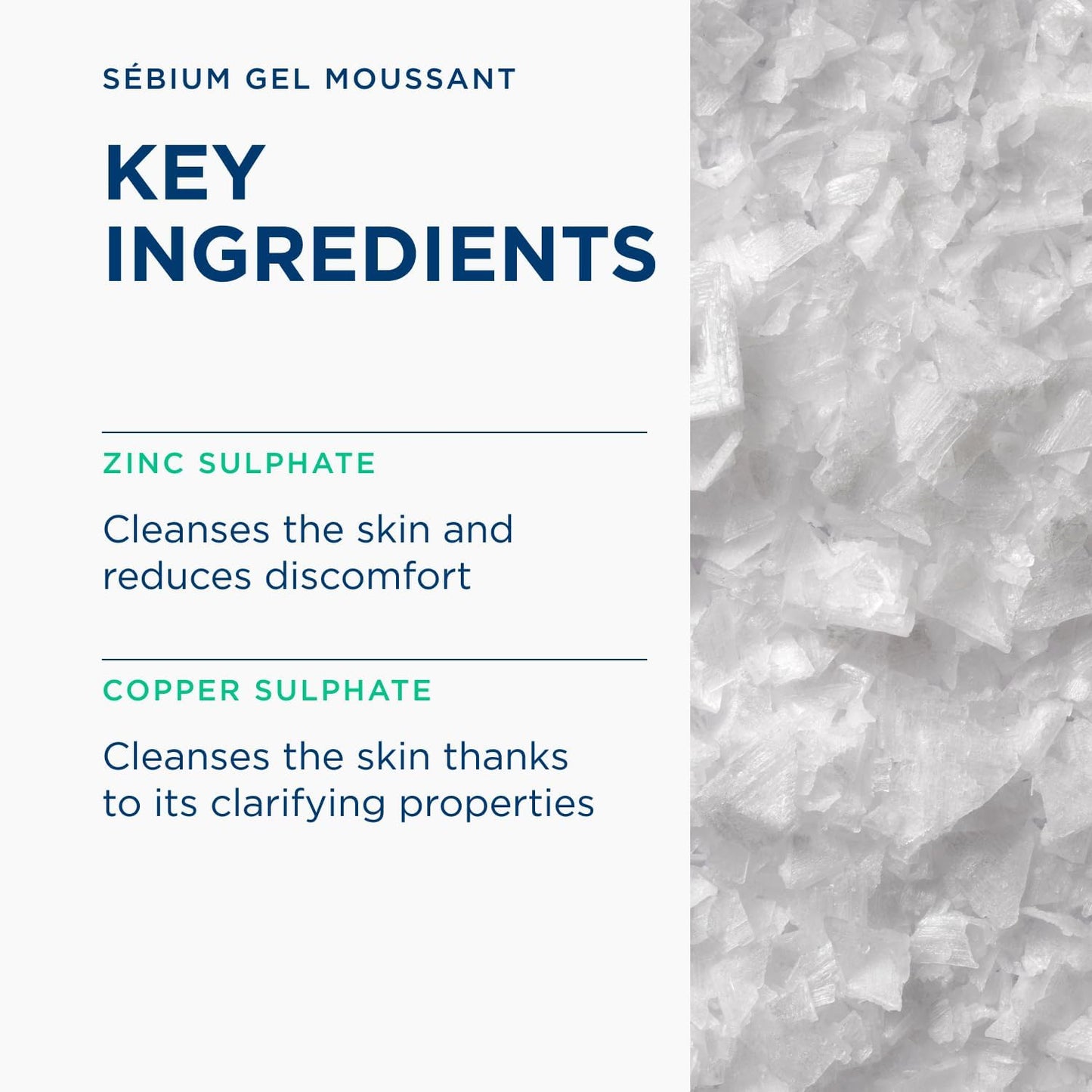 SÉBIUM Gel moussant 200ml | Nettoie et purifie en douceur – Limite la sécrétion du sébum | Peaux sensibles mixtes à grasses