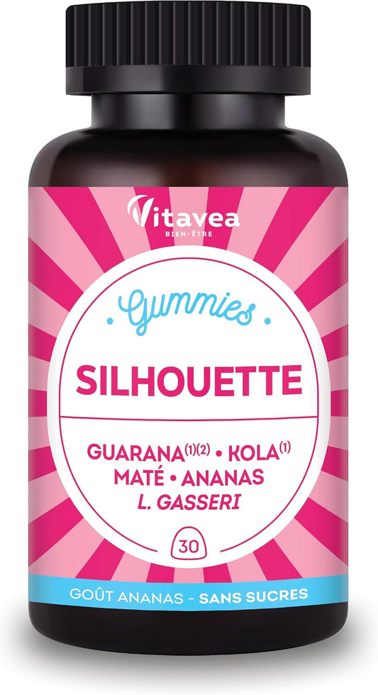 Vitavea Bien-être - Gummies Silhouette - Guarana, Kola - 30 gummies