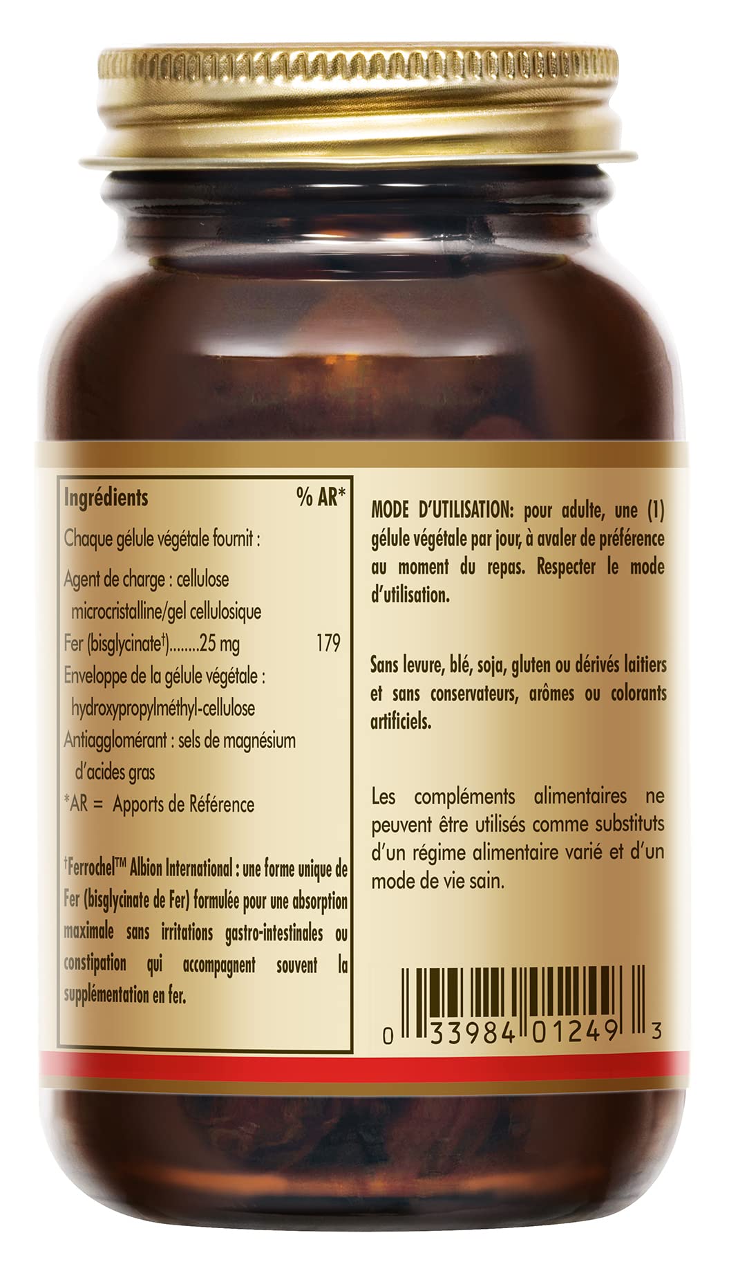 Solgar Vitamine B12 (Cyanocobalamine) 500 µg - Vitalité et énergie - Contribue à réduire la fatigue - Vegan - Vitamines - Complément Alimentaire - Flacon de 50 gélules végétales