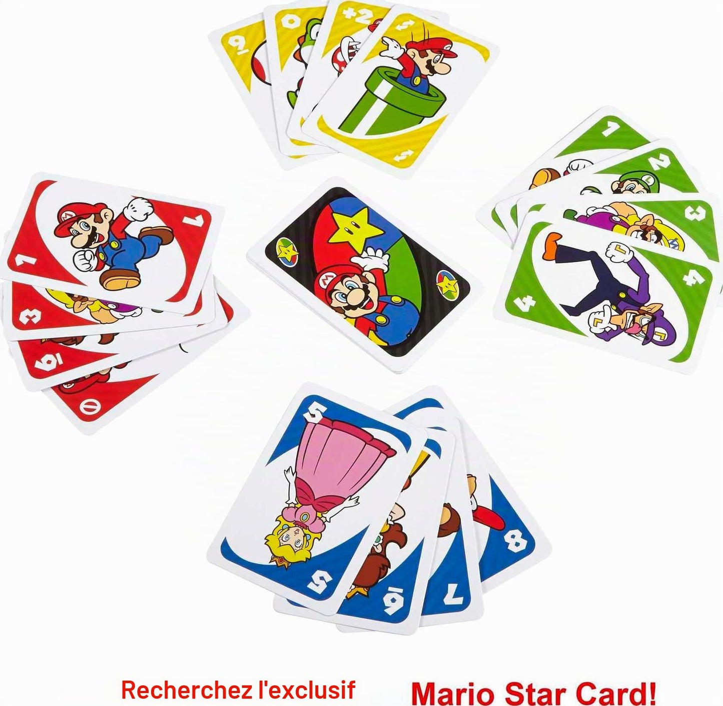 Mattel Games UNO Minecraft Jeu de Cartes, Cadeaux pour Enfants et soirée en Famille, sur Le thème du Jeu vidéo Minecraft, Jeux de Voyage, boîte de Rangement, HJC88