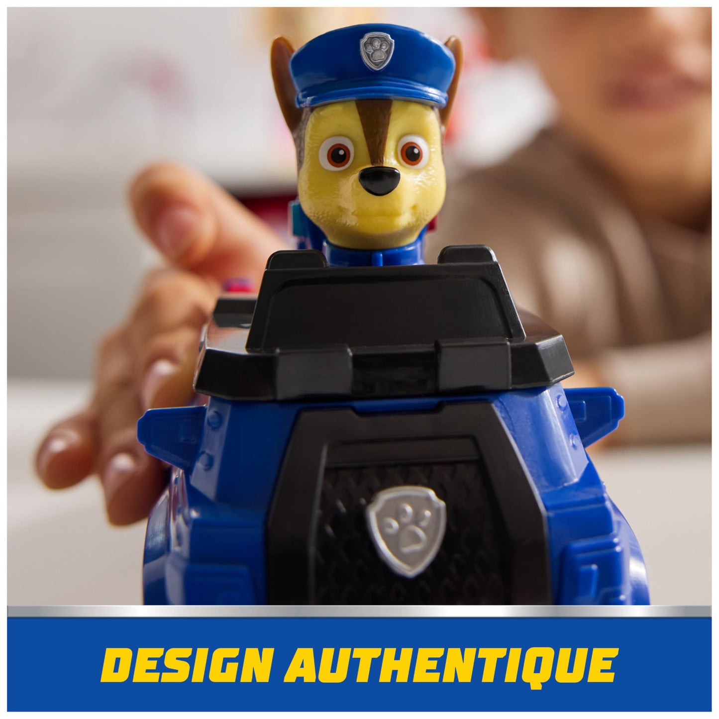 Paw Patrol - Pat Patrouille - Véhicule 15 Cm Et Figurine Liberty