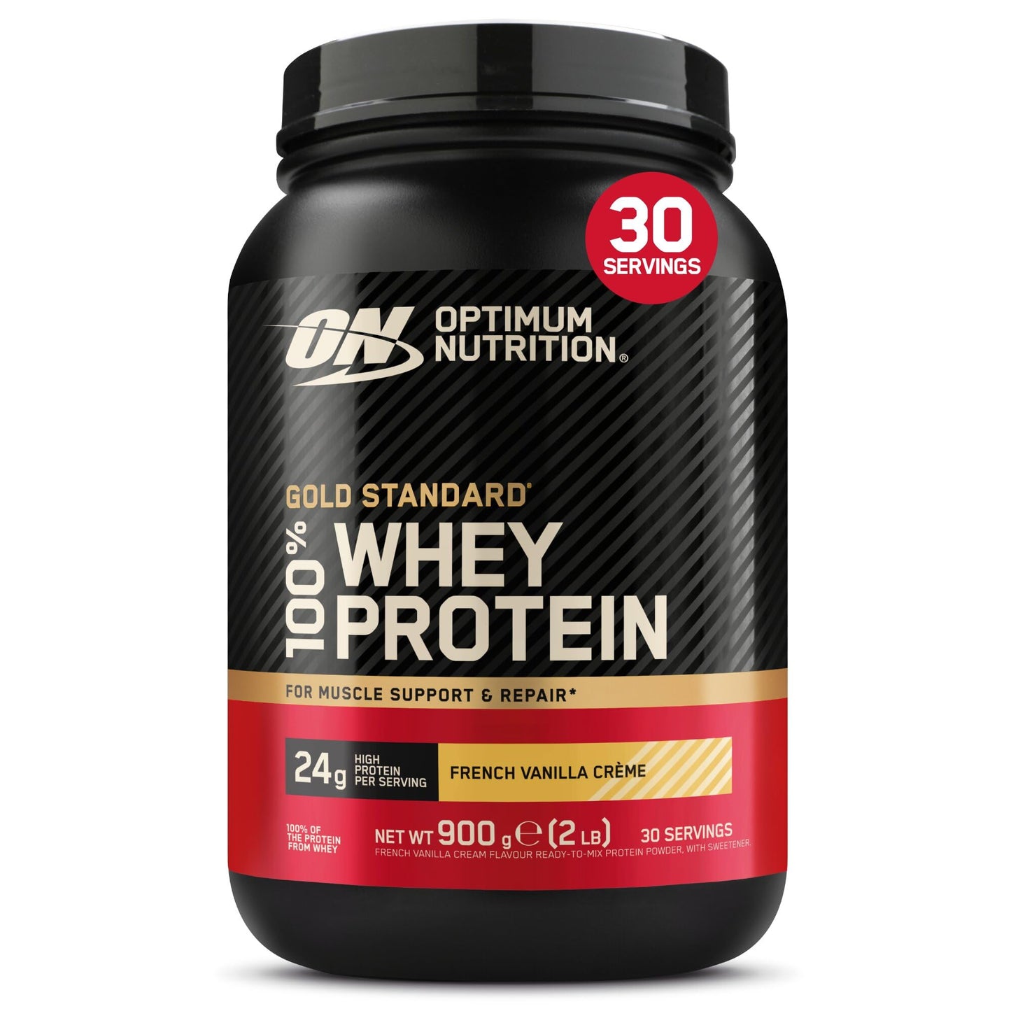Optimum Nutrition Gold Standard 100% Whey Protéine en Poudre, 896 g