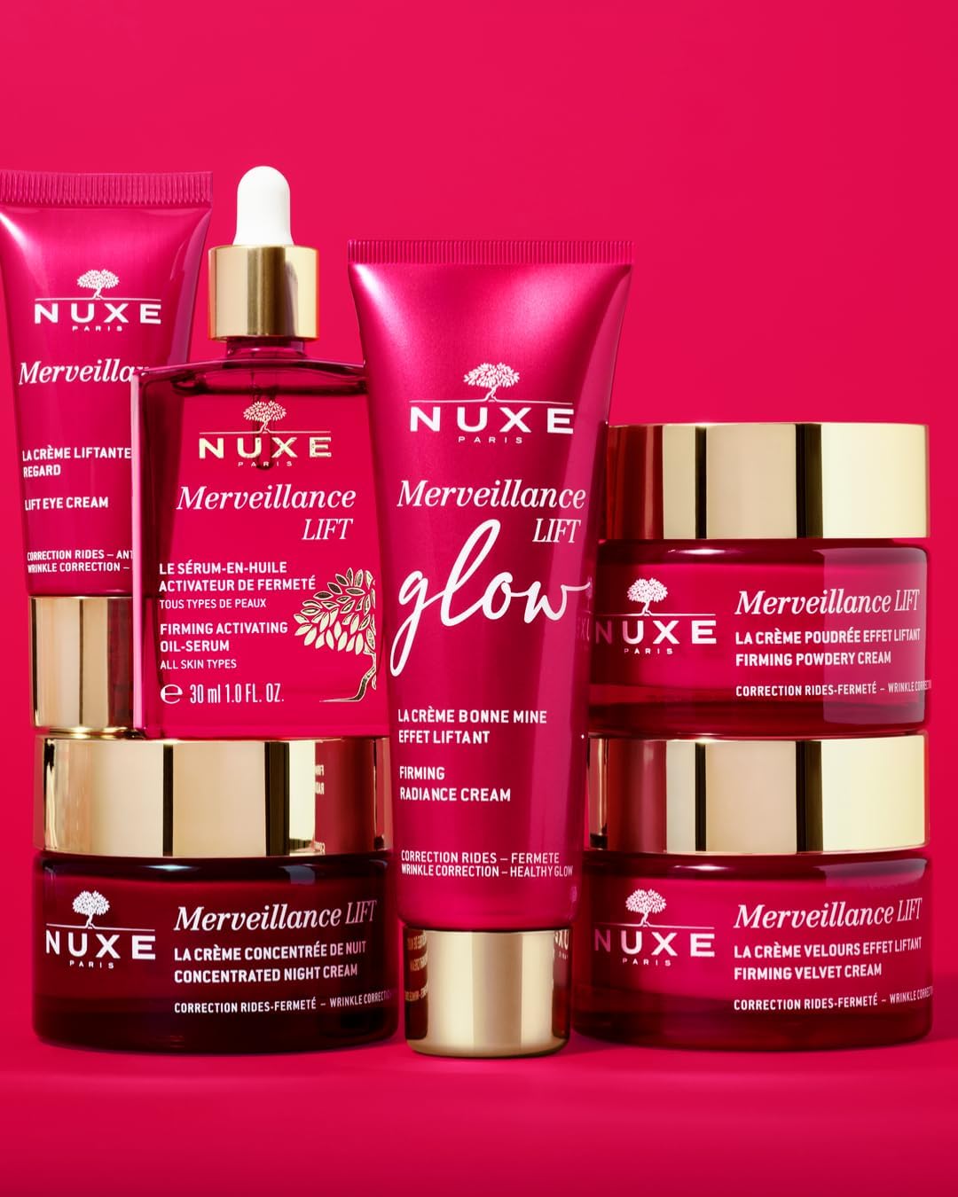 Nuxe Merveillance Lift Glow crème bonne mine effet liftant 50ml
