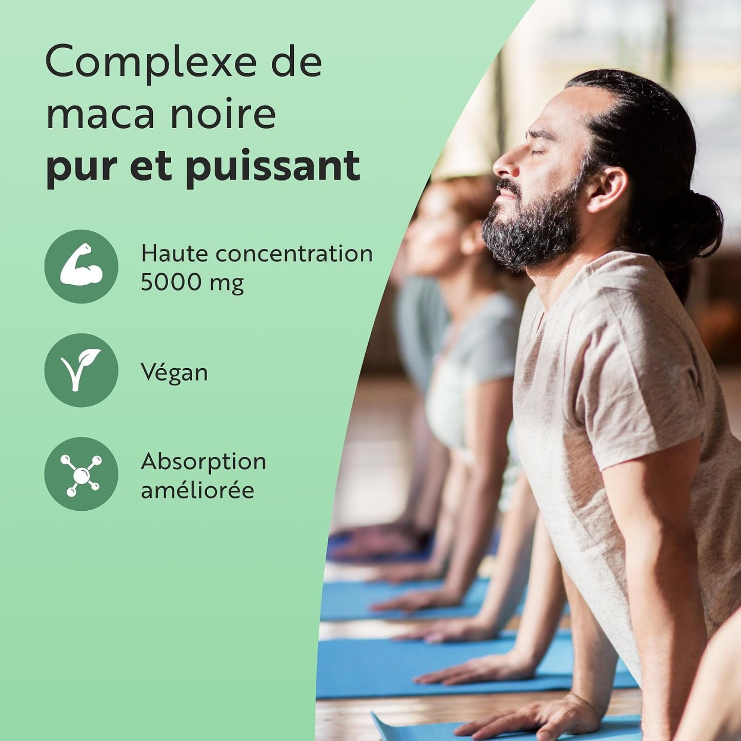 Nutravita Maca 5000 mg - 180 Capsules Véganes - 6 Mois