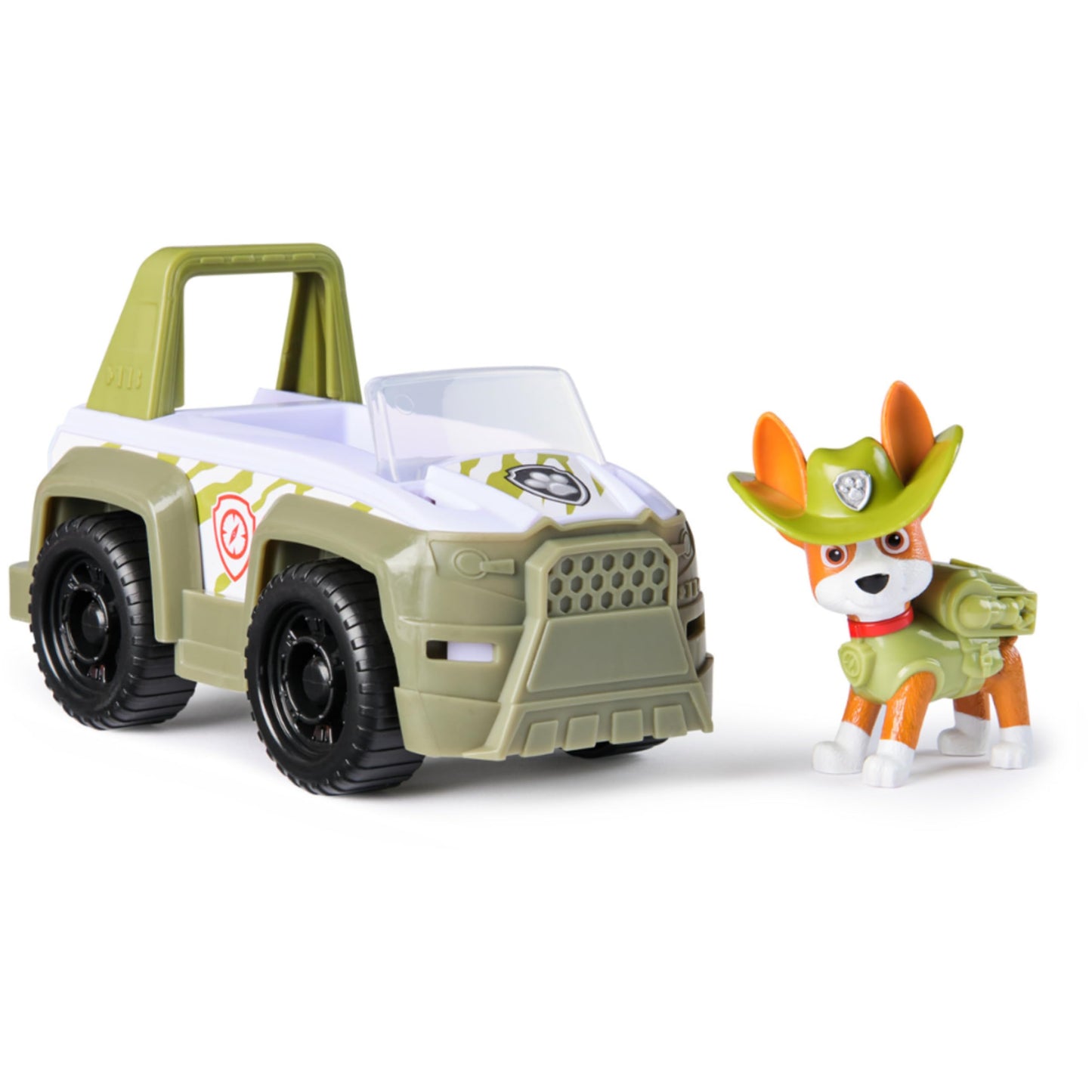 Paw Patrol - Pat Patrouille - Véhicule 15 Cm Et Figurine Liberty