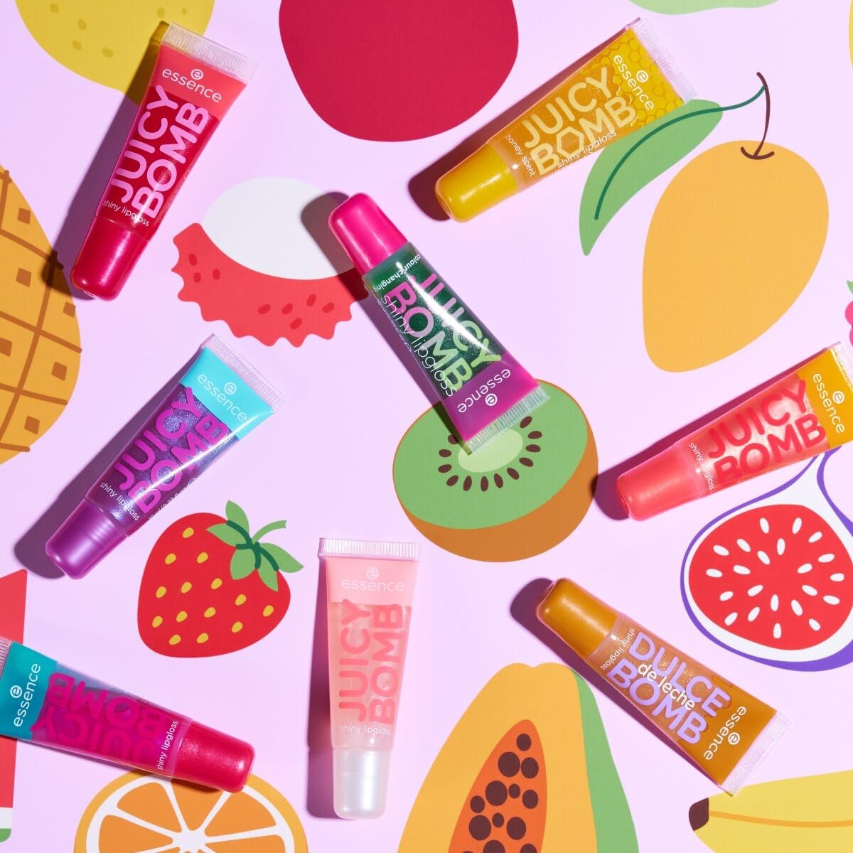 essence brillo de labios 101 JUICY BOMB brillo de labios brillante 101 Lovely - 10 ml