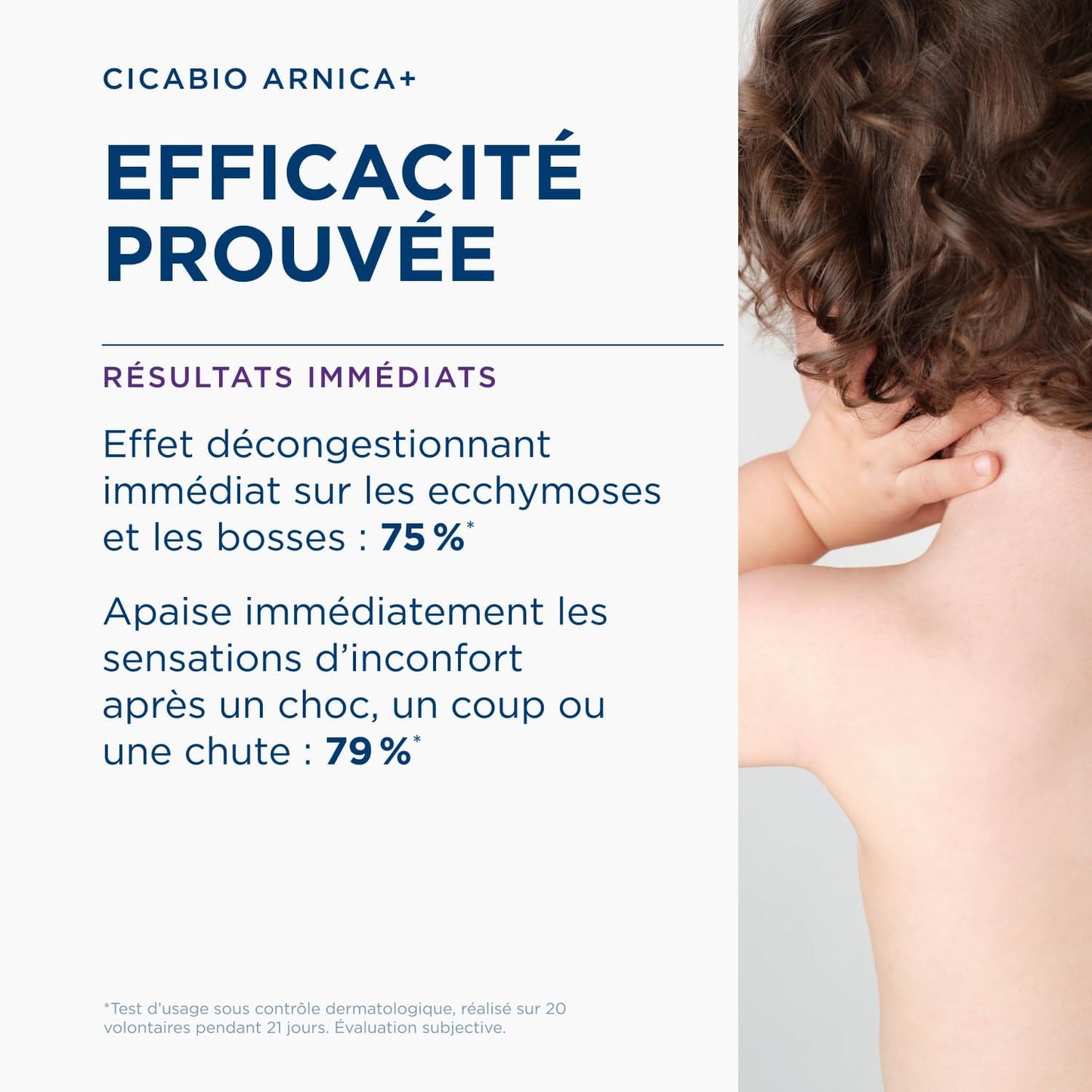 BIODERMA Cicabio Arnica+ Crème pour peau irritée et abîmée - Le soin SOS qui résorbe et décongestionne, idéal contre les chocs, bosses et écorchures - Pour toute la famille - Tube 40 ml