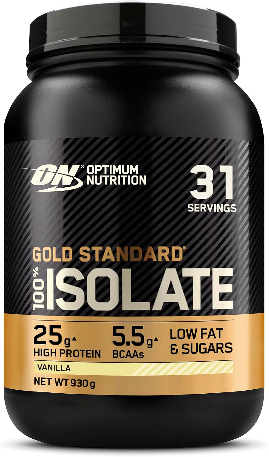 Optimum Nutrition Gold Standard 100% Isolate Protéine de Whey, 930g
