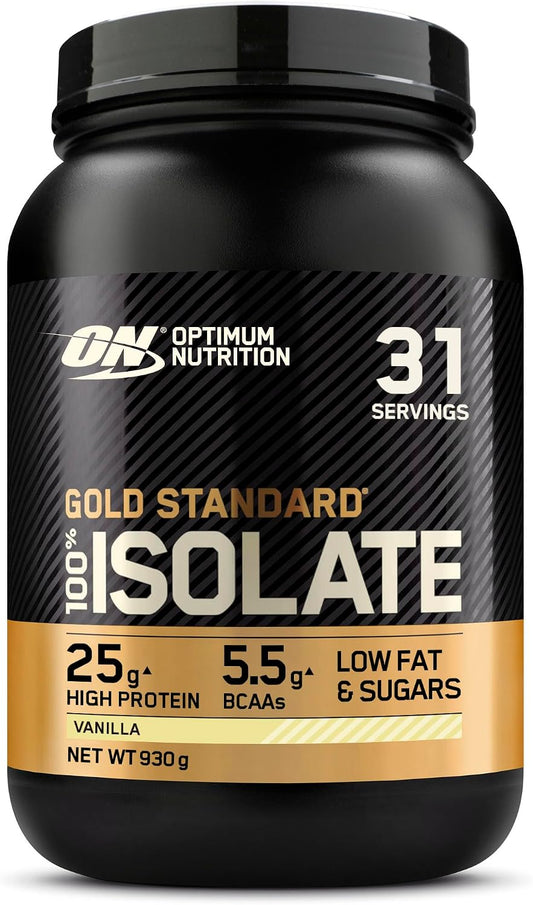 Optimum Nutrition Gold Standard 100% Isolate Protéine de Whey, 930g