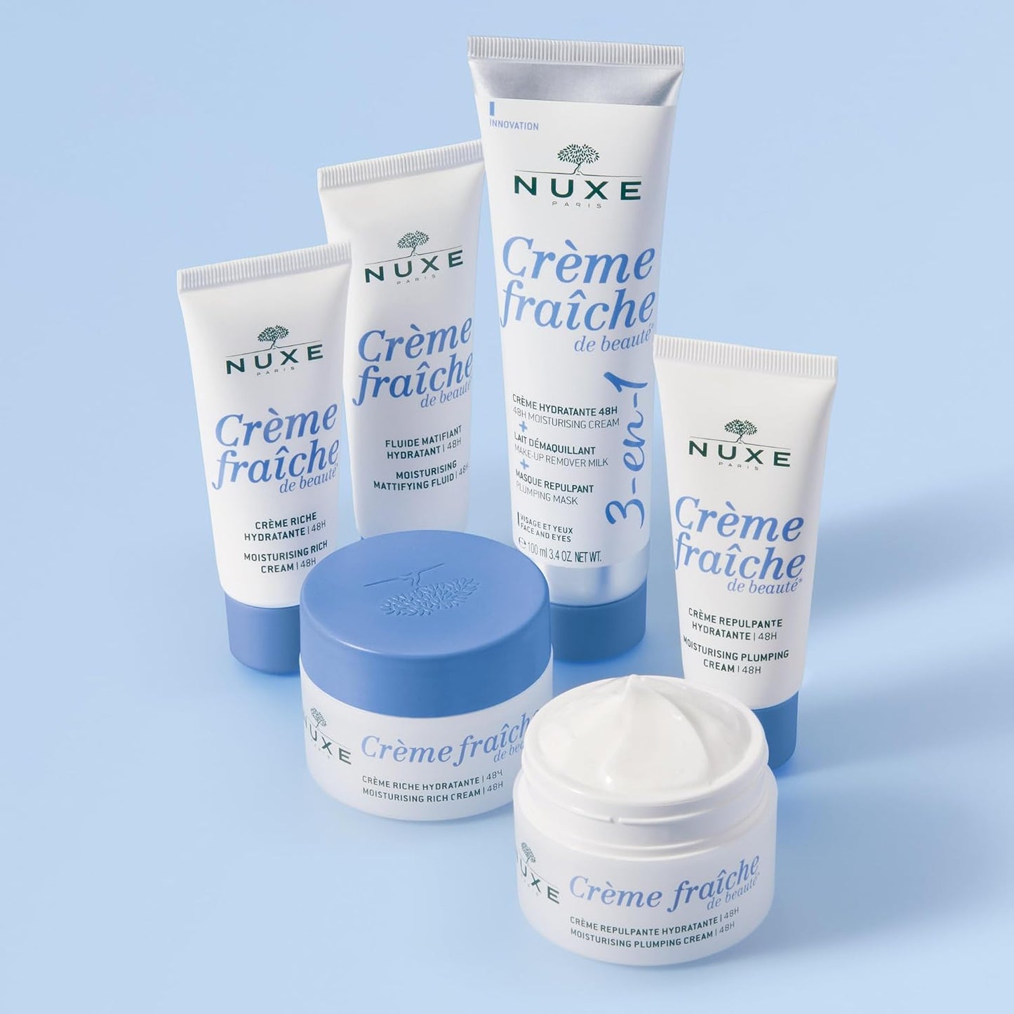 Nuxe crème fraîche hydratante 3 en 1-100ml