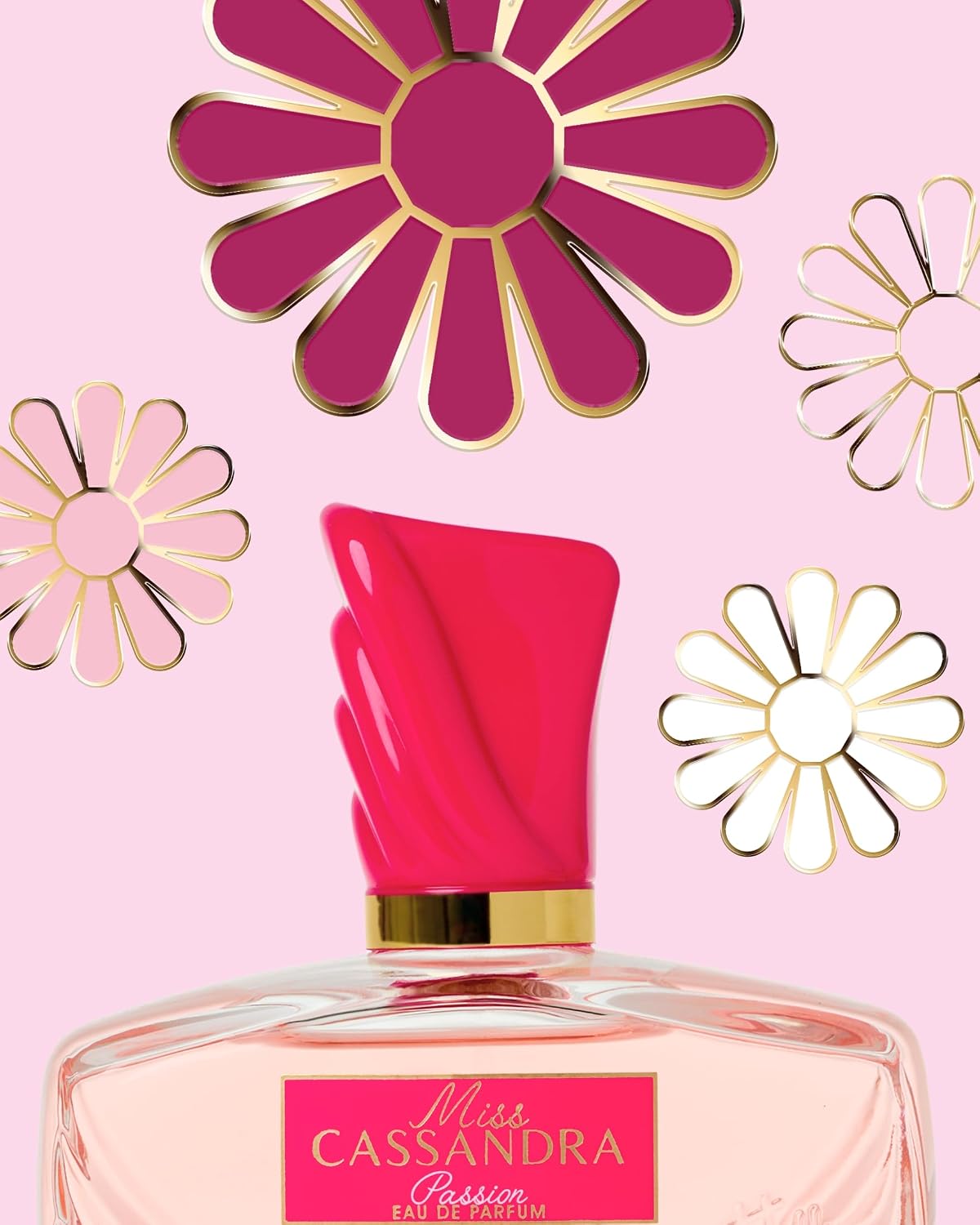 JEANNE ARTHES - Eau de Parfum Femme - Miss Cassandra Passion - Flacon vaporisateur 100 ml - Fabriqué en France à Grasse