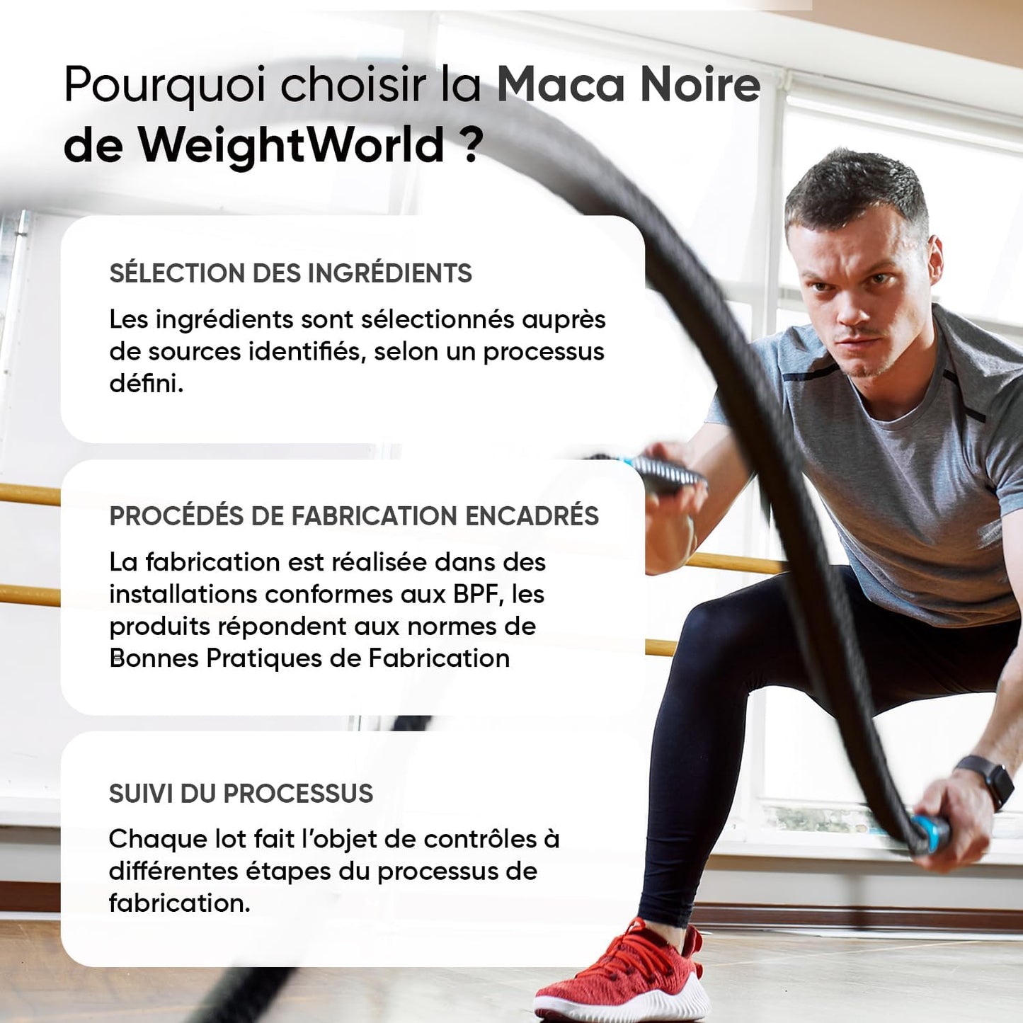 Maca Noire avec Ginseng, 180 Gélules Multi-Usages (6 mois), Complex 6-en-1